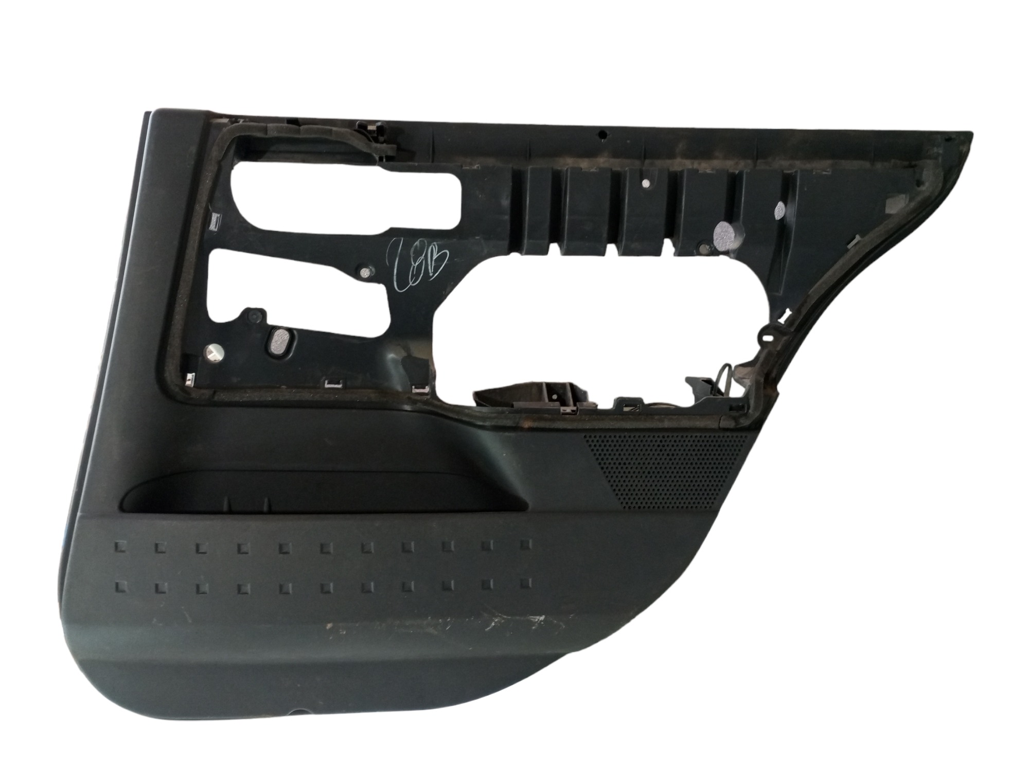 Forro Porta Megane 2008 2009 2010 Traseiro Direito Renault  Preto 6