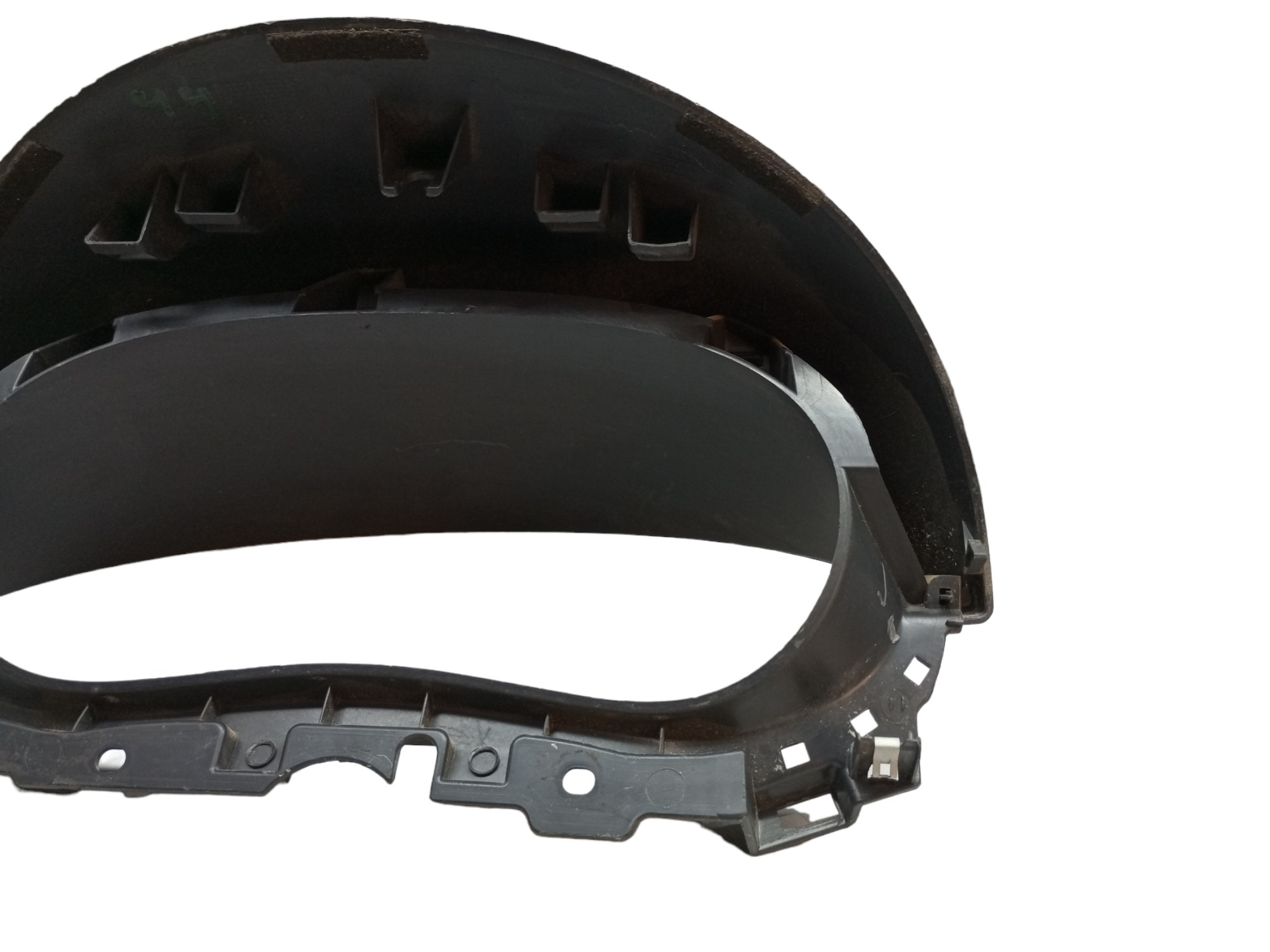 Moldura Painel Instrumento Sandero 2009 2010 2011 Renault Preto 7