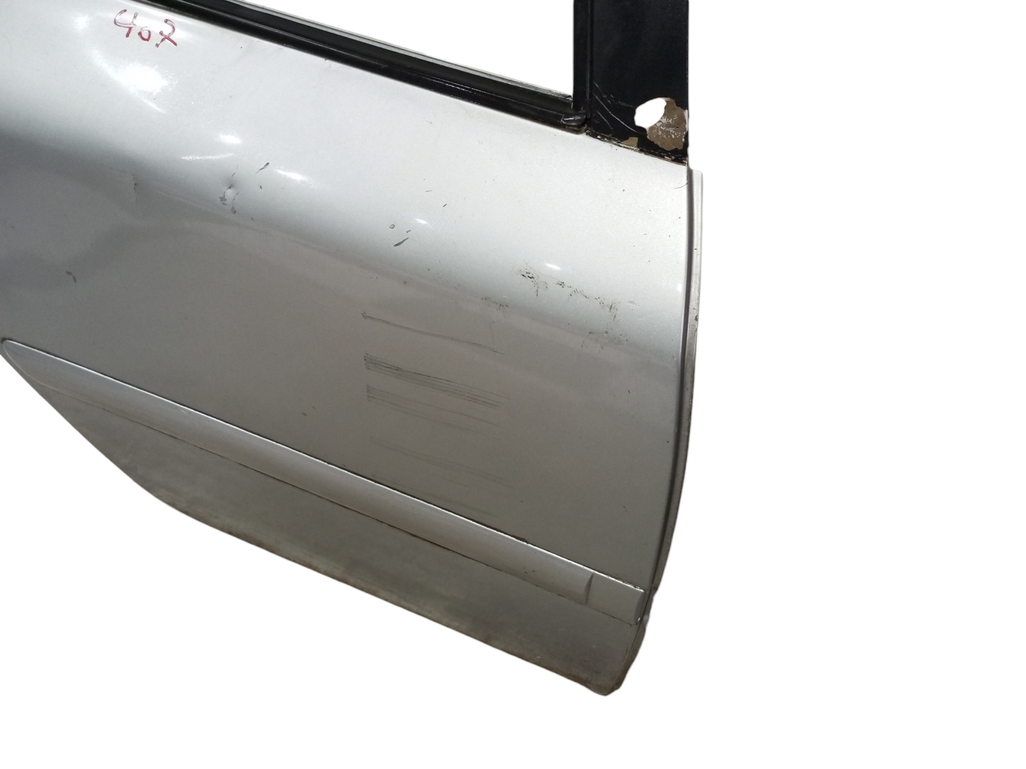 Porta Peugeot 307 2008 2009 2010 2012 Traseira Direita Traseira Esquerda Prata 2