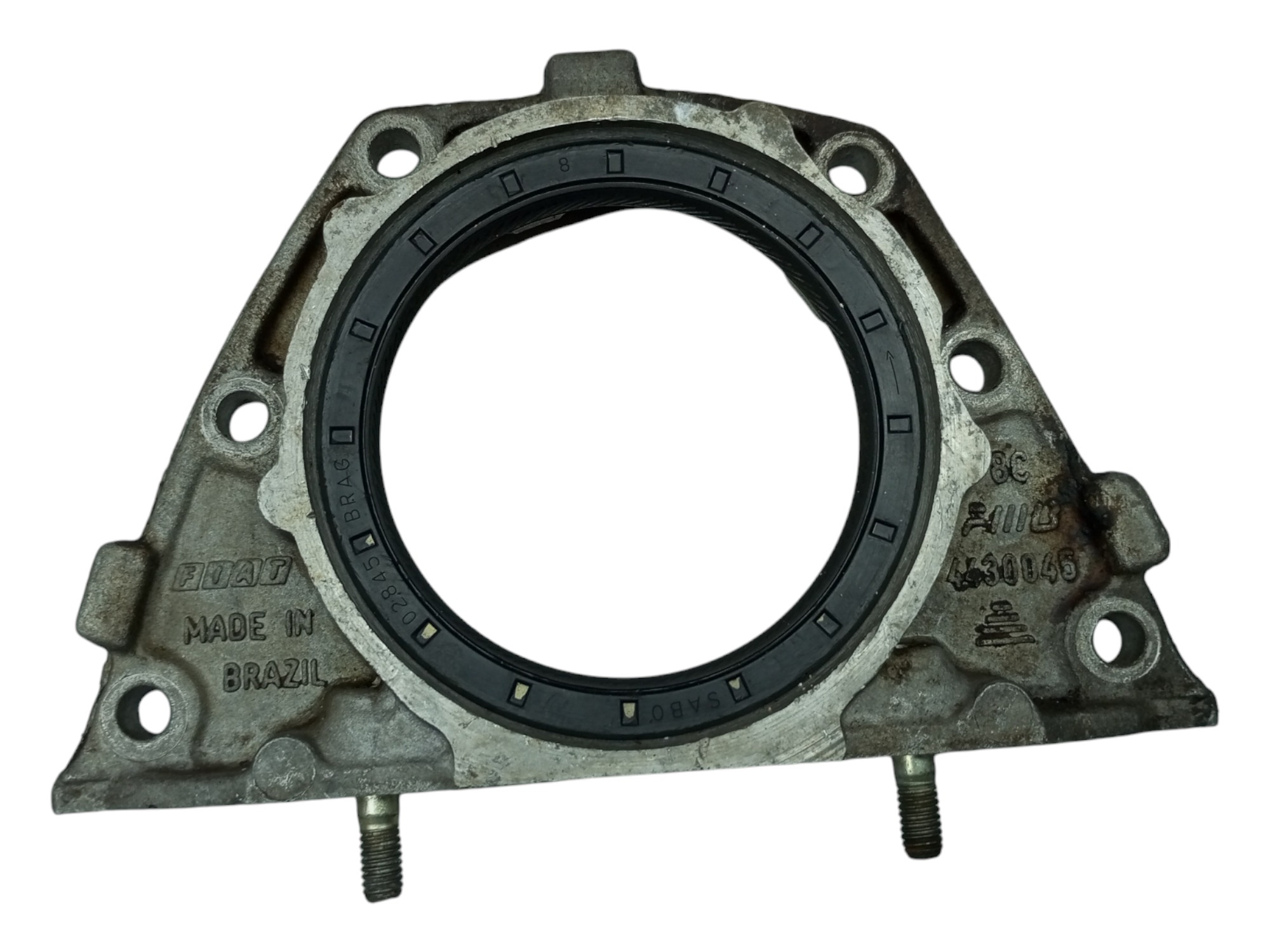Flange Retentor Virabrequim Fiat Palio 96 97 98 99 Traseiro 1