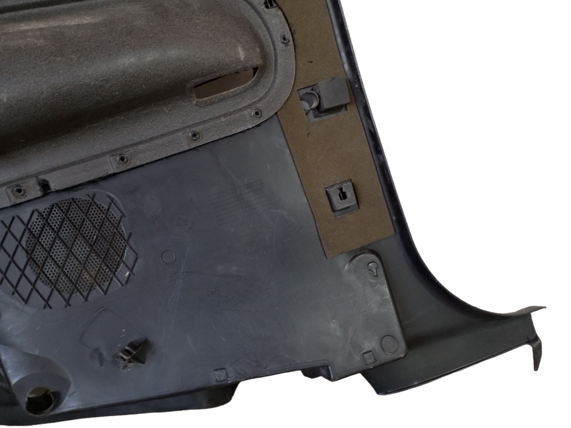 Forro Porta Peugeot 206 2003 2004 2005 Traseira Direita  Preto 6