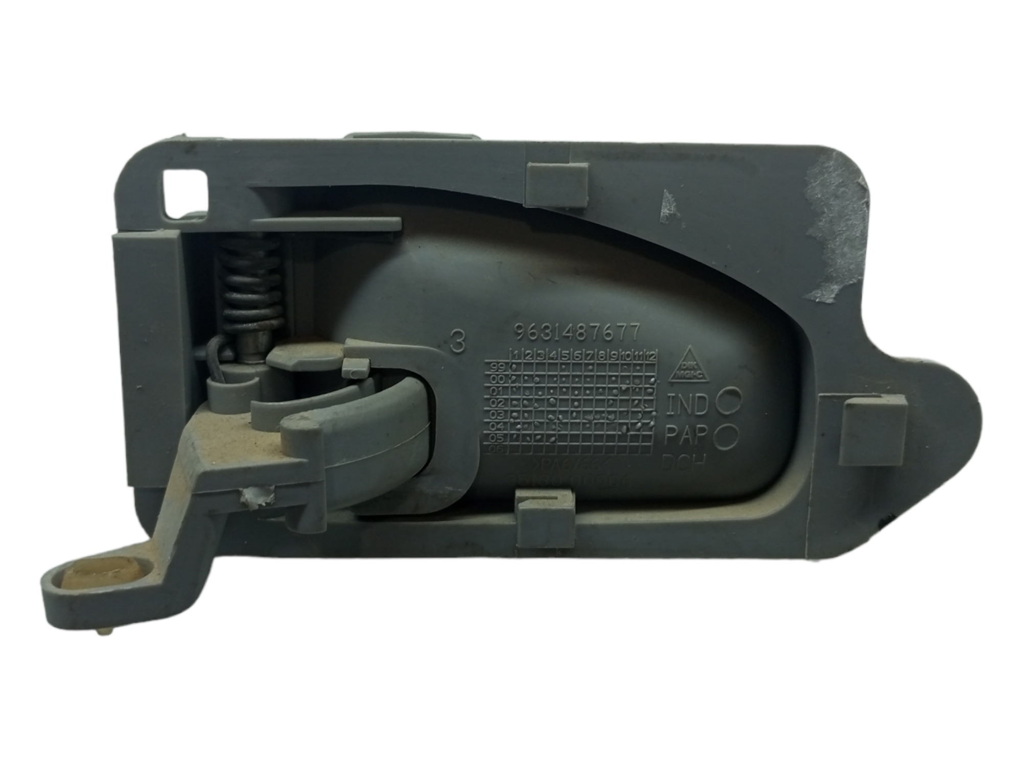 Macaneta Interna Xsara Picasso 2003 2008 Dianteira Direita Cinza Dianteira 4