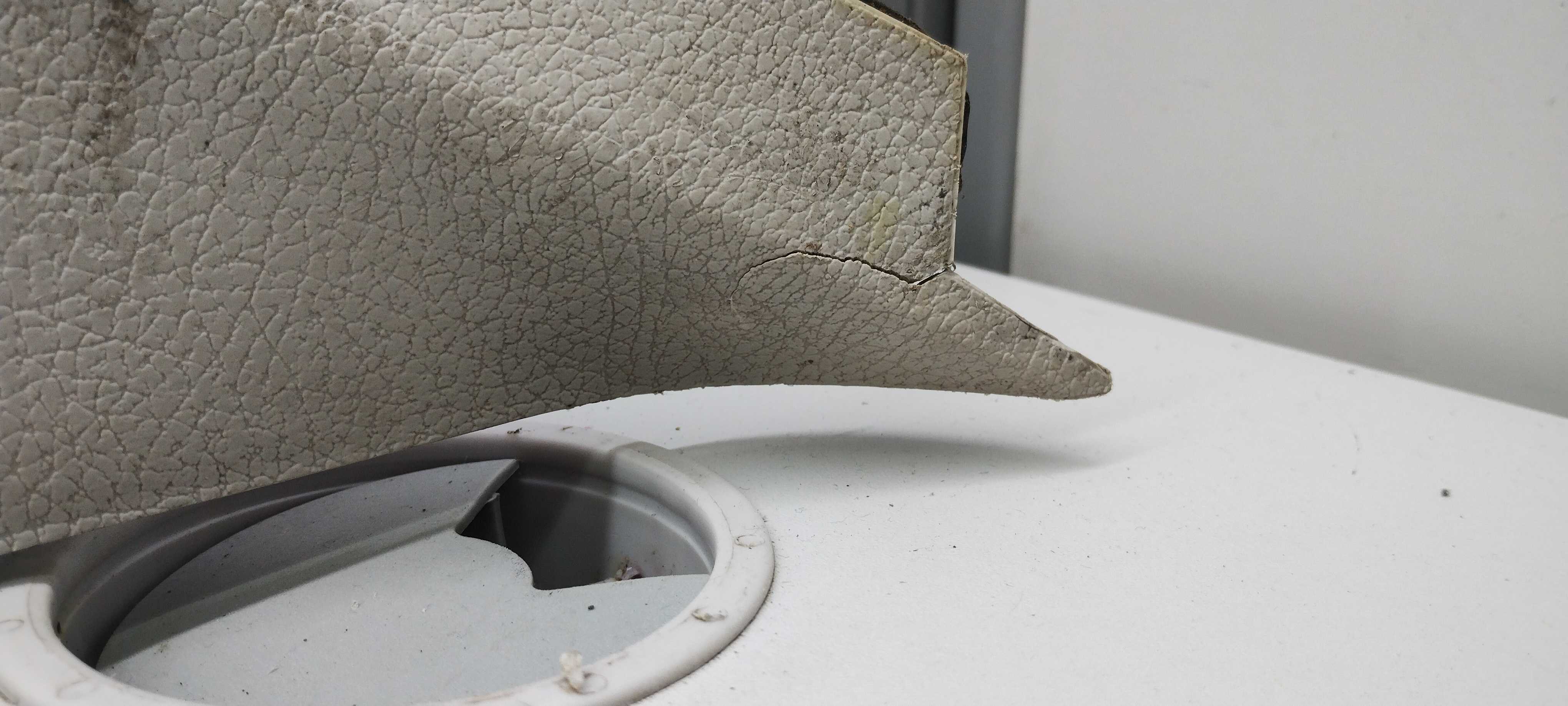 Moldura Acabamento Cinza Coluna Dir Parabrisa 206 98/10 Cinza 3