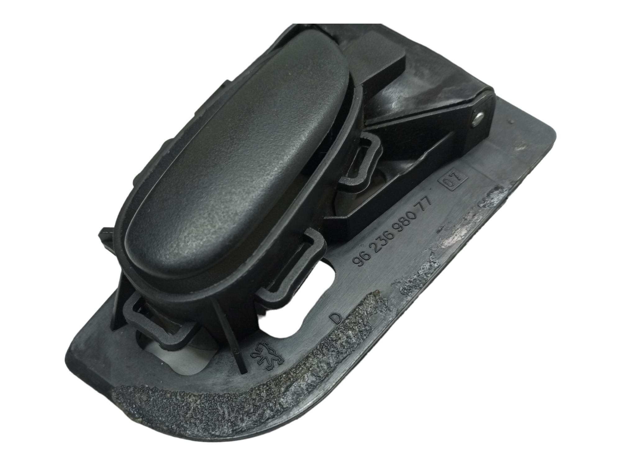 Macaneta Interna Peugeot 206 2001 2007 Traseiro Direita  Preto Traseira 3