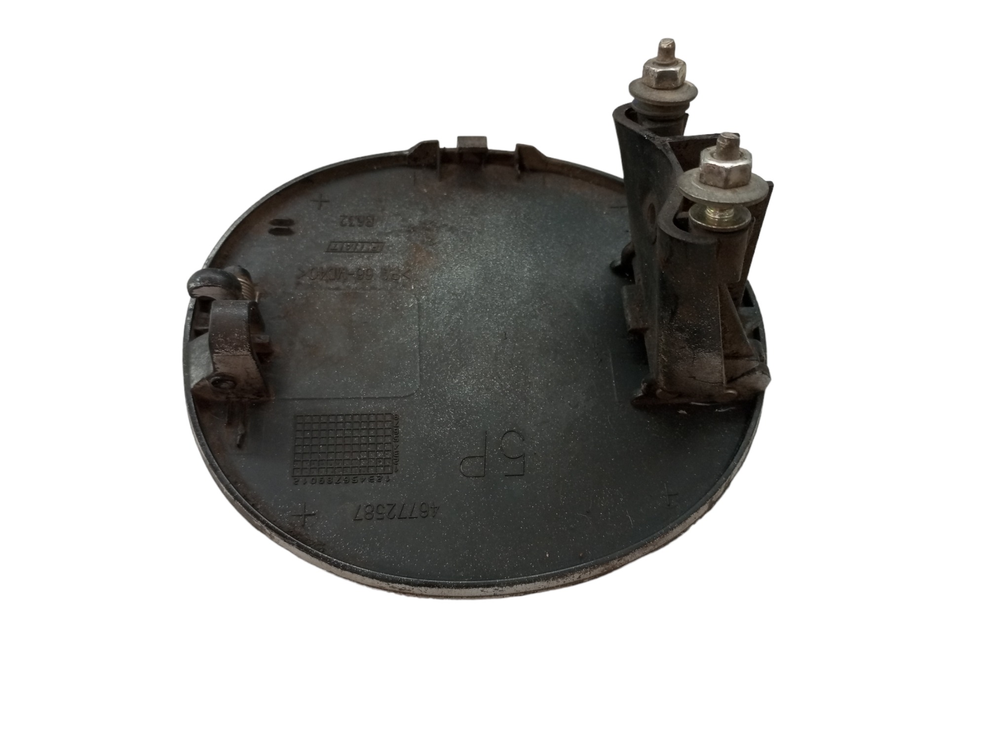 Portinhola Tampa Tanque Stilo 2003 2004 2005 2006 2007 2008  Prata 2003 7