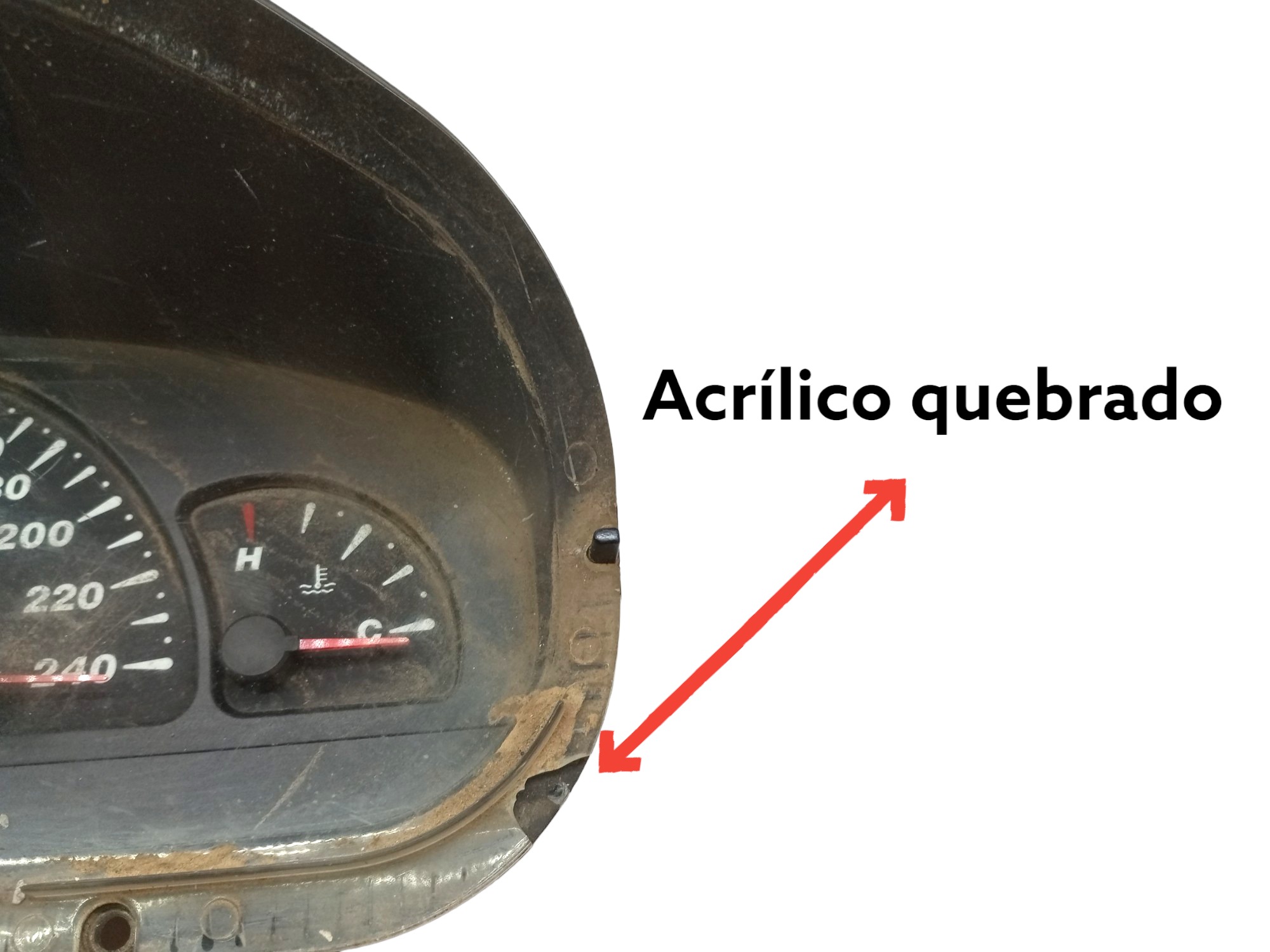Painel De Instrumentos Marea 99 Brava 2000 2007 Velocimetro 3