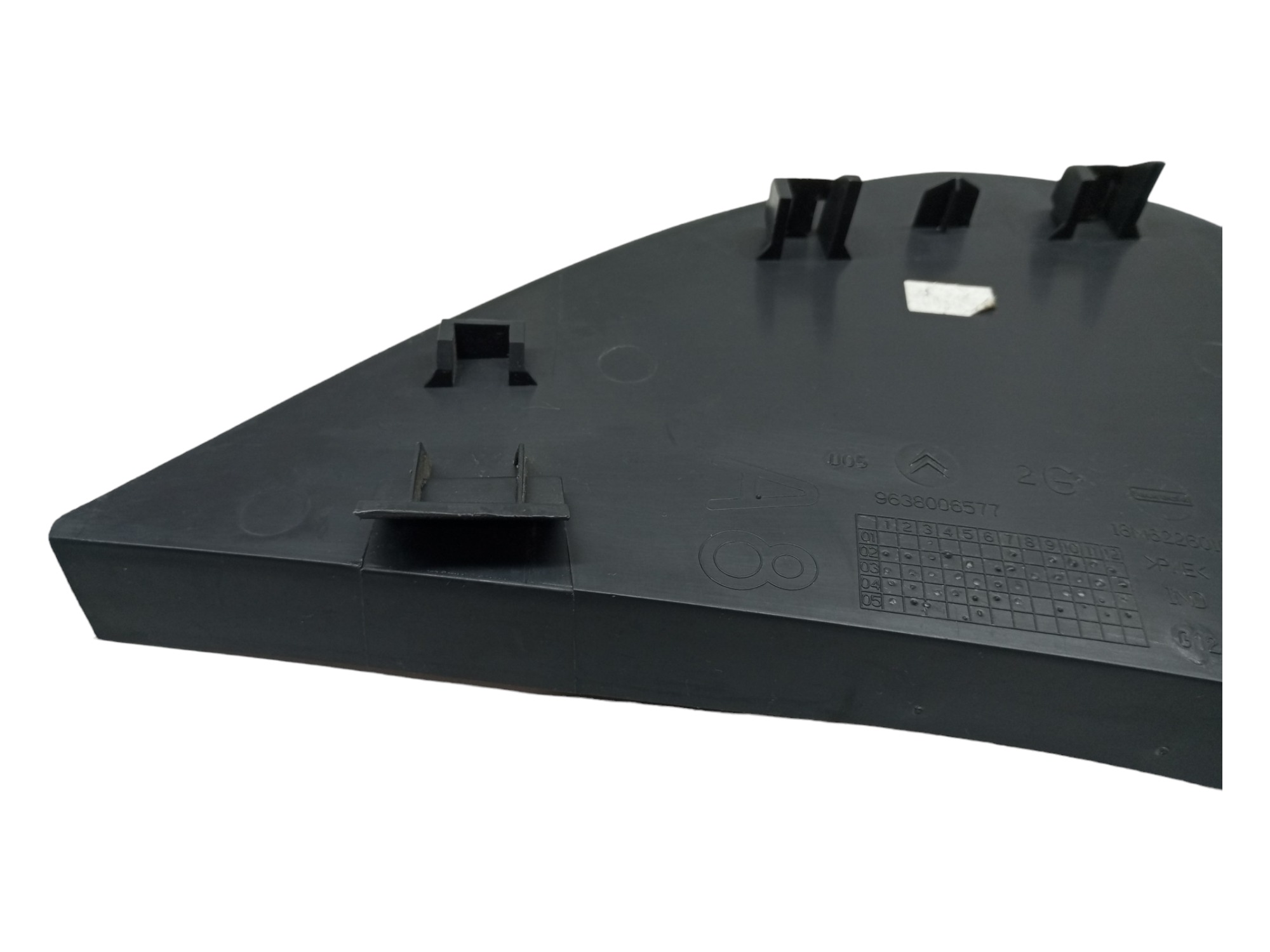 Acabamento Moldura Lateral Painel Citroen C3 2003 2006 2012 5