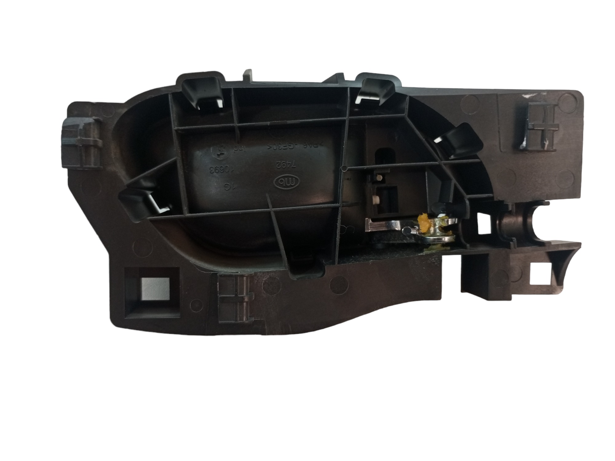 Macaneta Interna Porta Peugeot 408 308 2013 2014 Esquerdo  Cromado Traseira 6