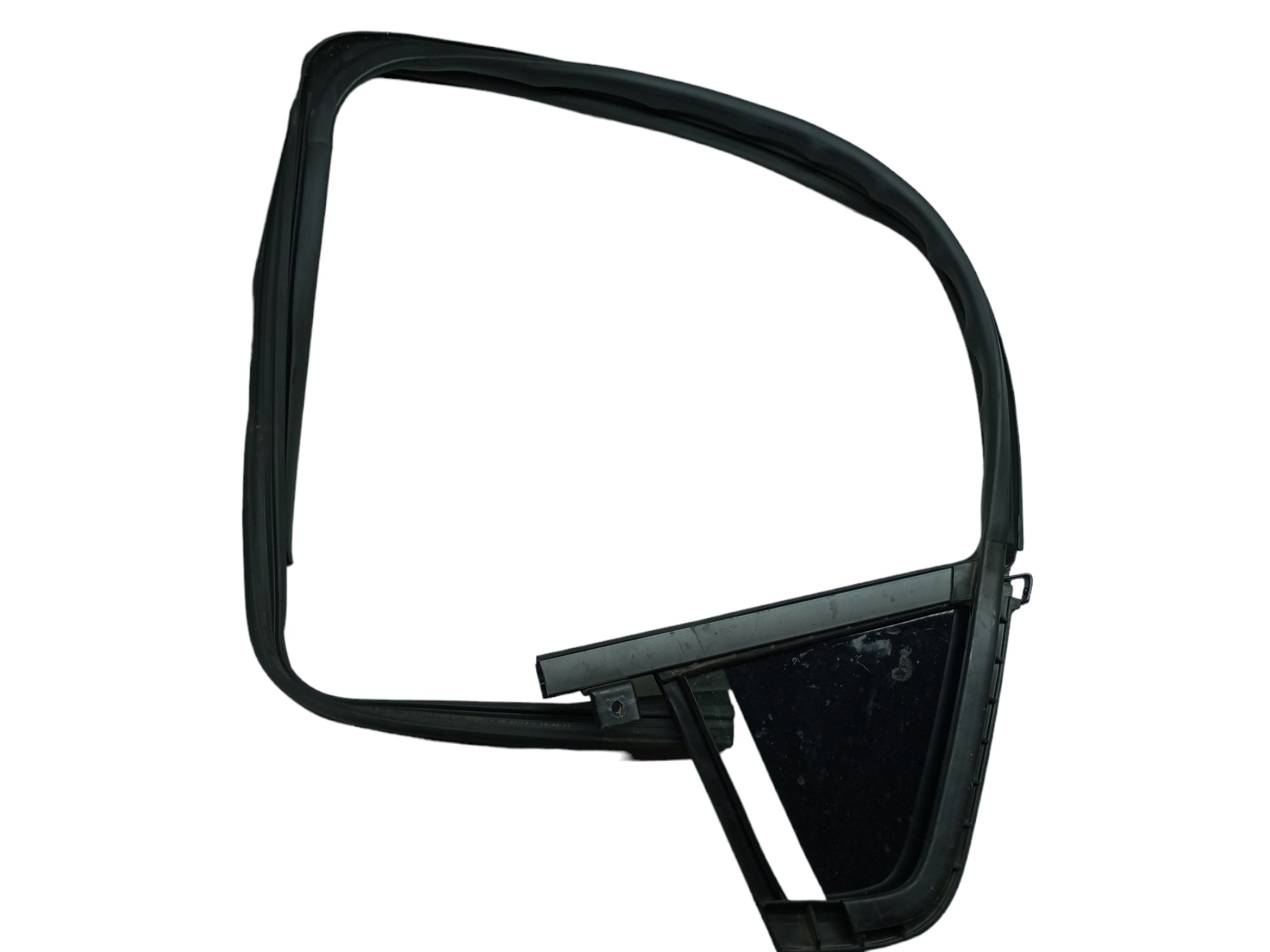 Borracha Vidro Fixo Onix Prisma Gm Esquerdo 2013 2014 2015 Preto