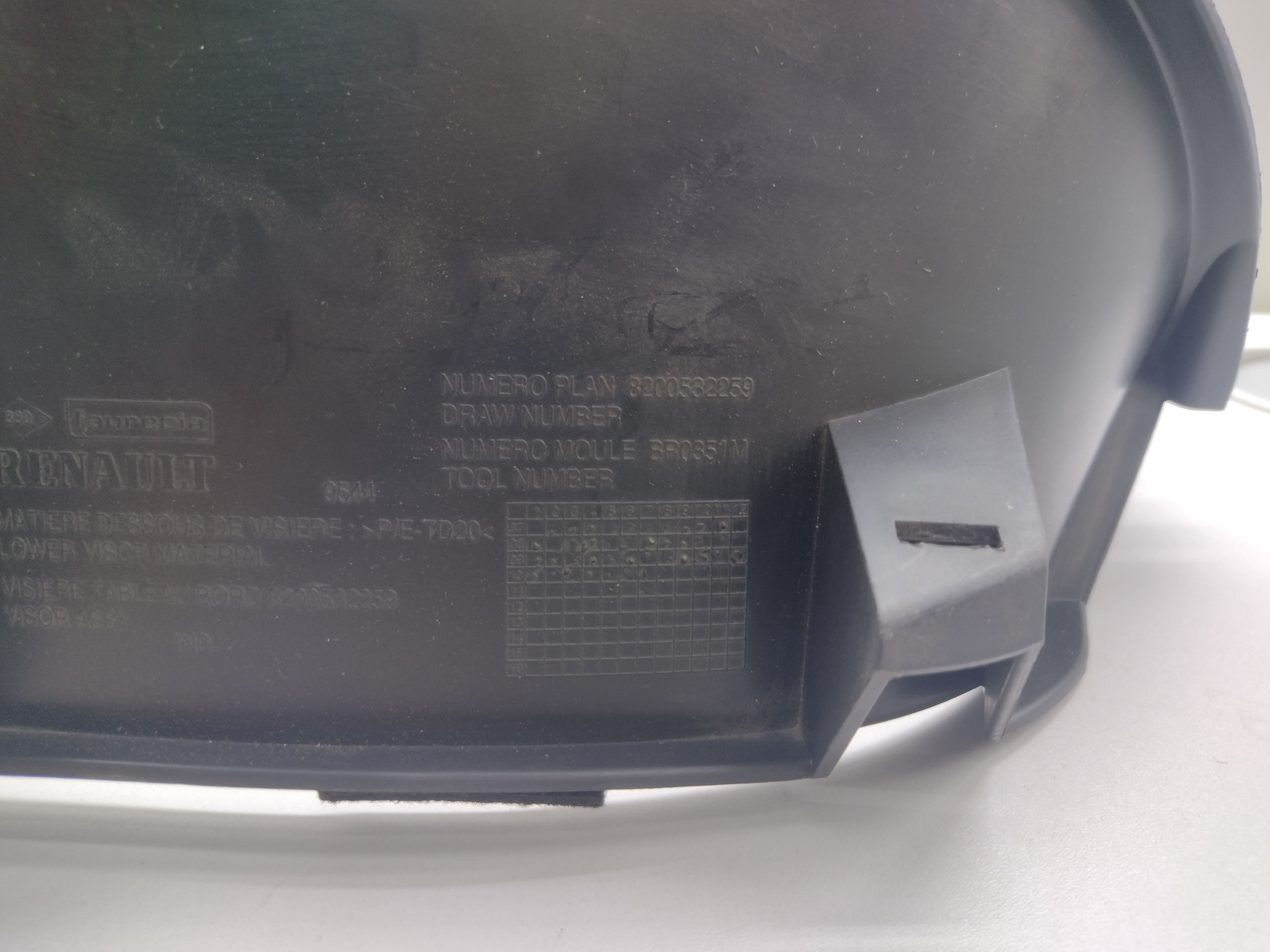 Moldura Painel De Instrumento Renault Logan 2011 4
