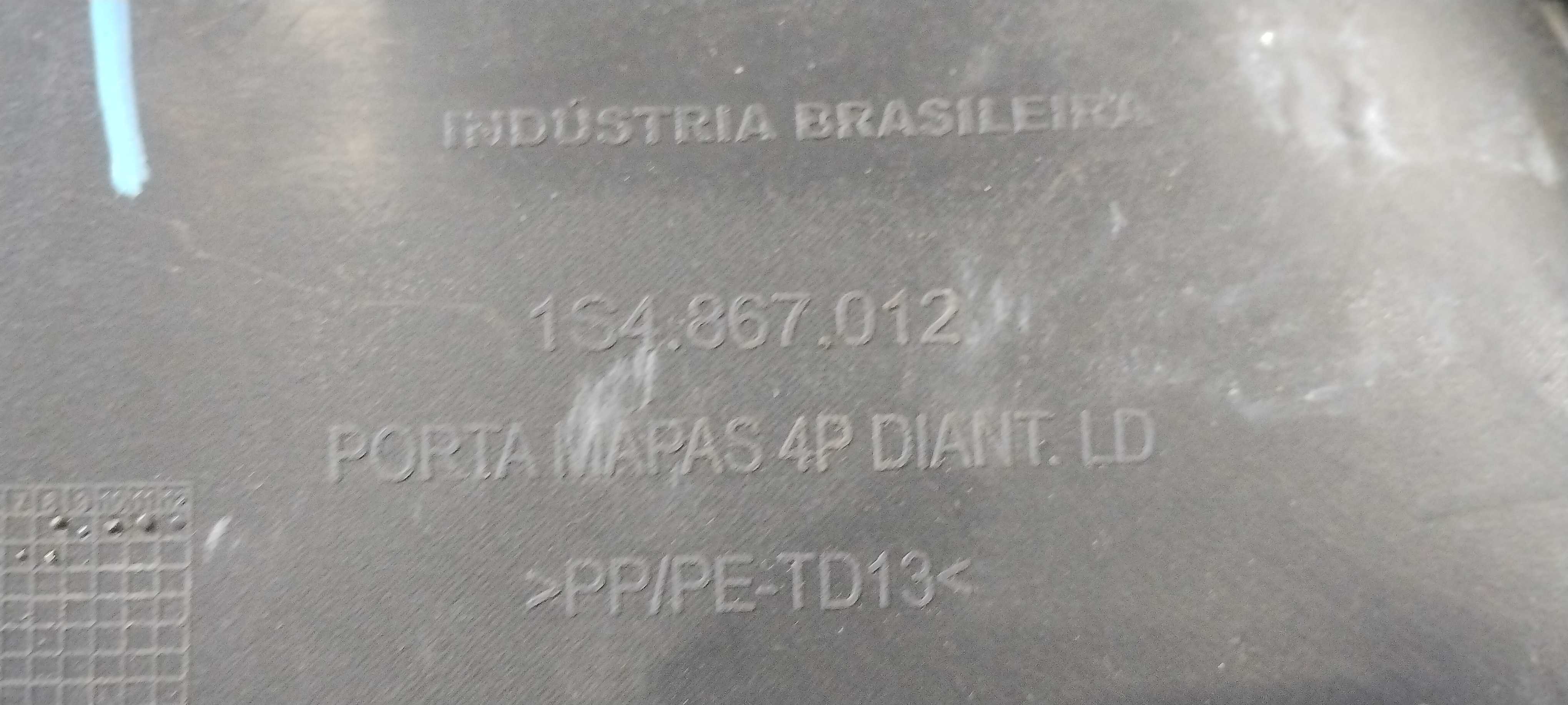 Forro Porta Dianteiro Direito Volkswagen Up 14/19 4p Preto 3