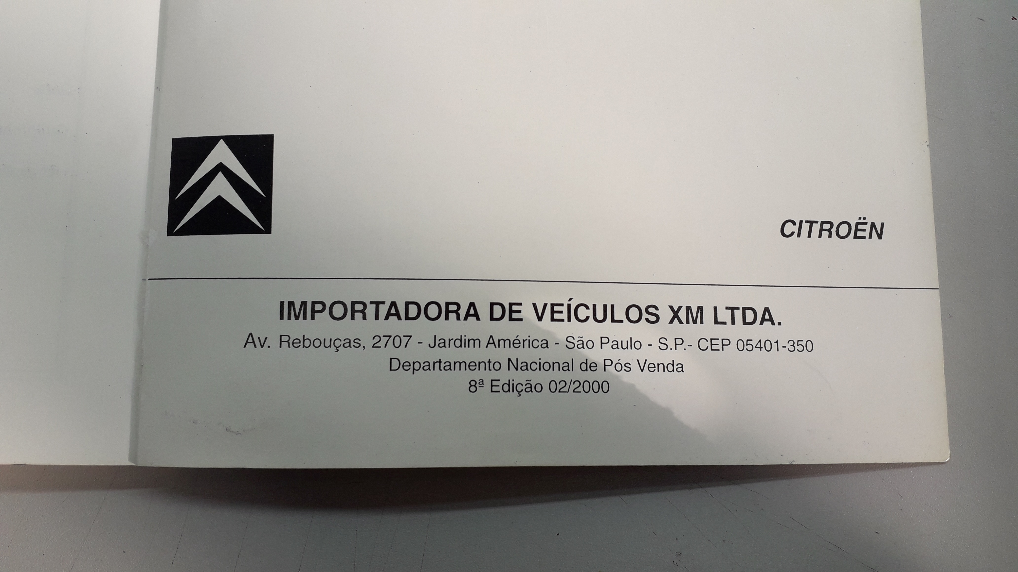 Manual De Instruções Citroen Xsara 5
