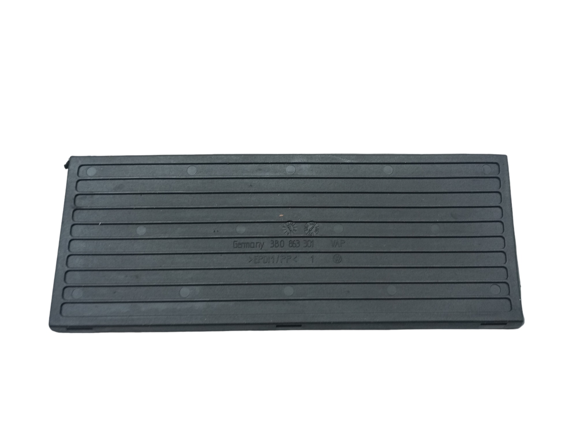 Acabamento Tapete Borracha Porta Objeto Passat 99 2000  Preto 4