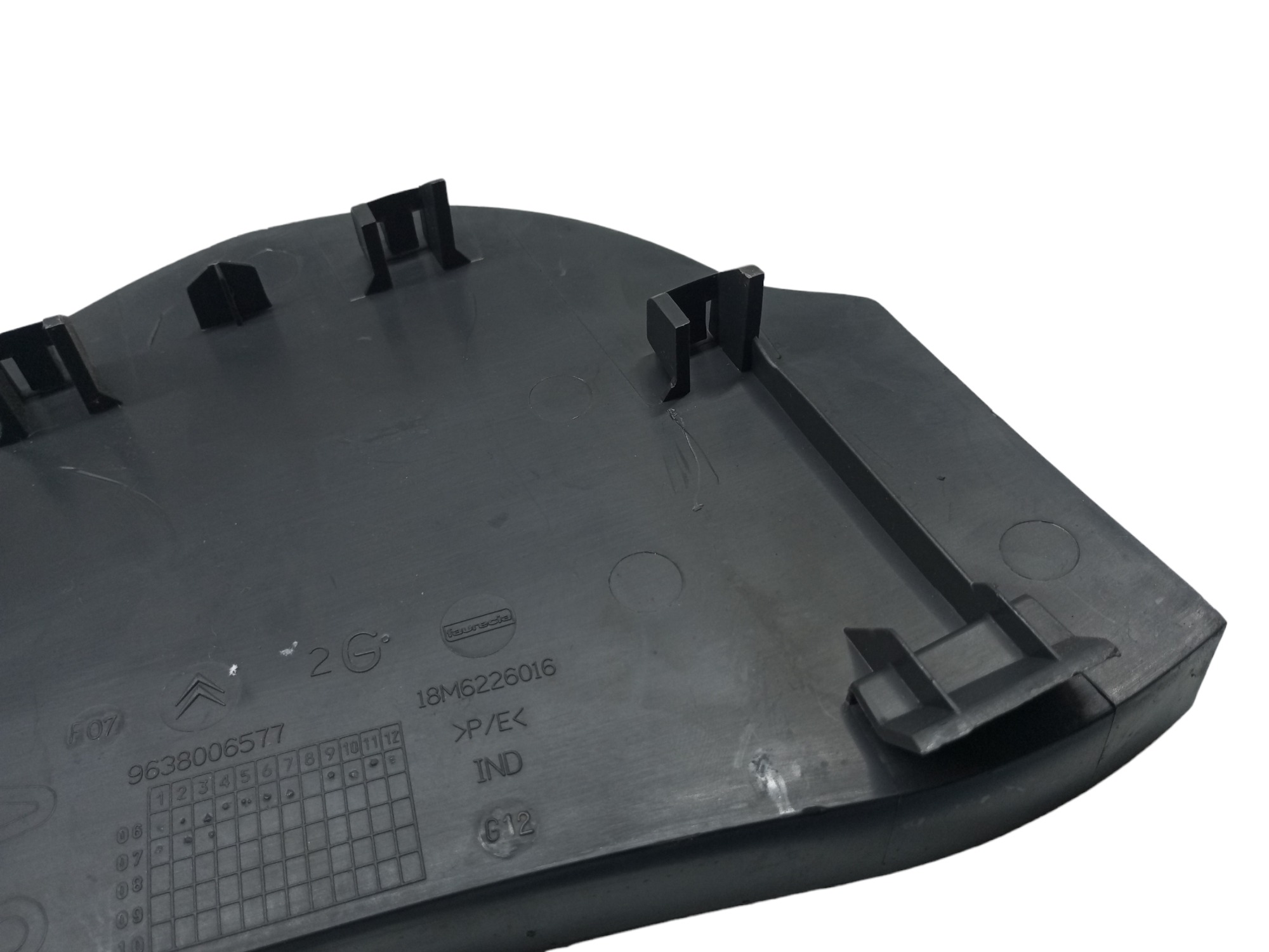 Acabamento Moldura Lateral Painel C3 2003 2006 2009 2012 6