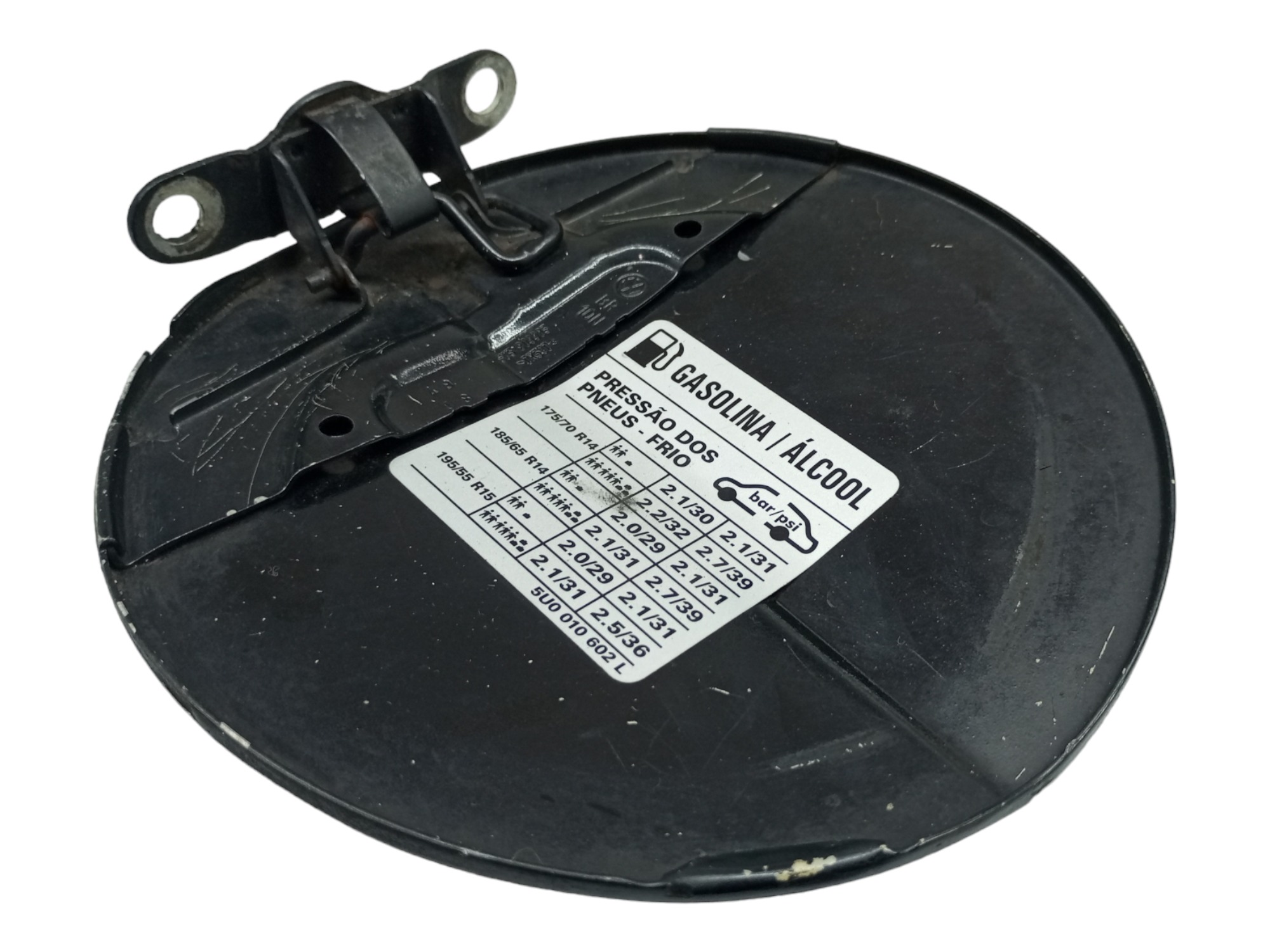 Portinhola Tanque Combustível Gol G5 2008 2009 2010 2012 Preto 2008 2