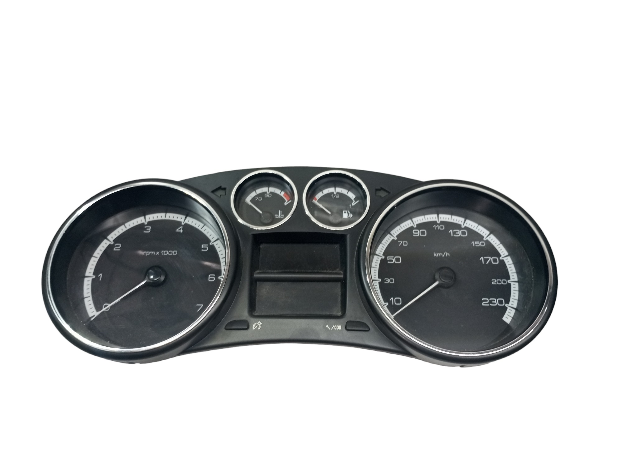 Painel Instrumento Velocimetro Peugeot 408 308 2007 2014 Preto 1
