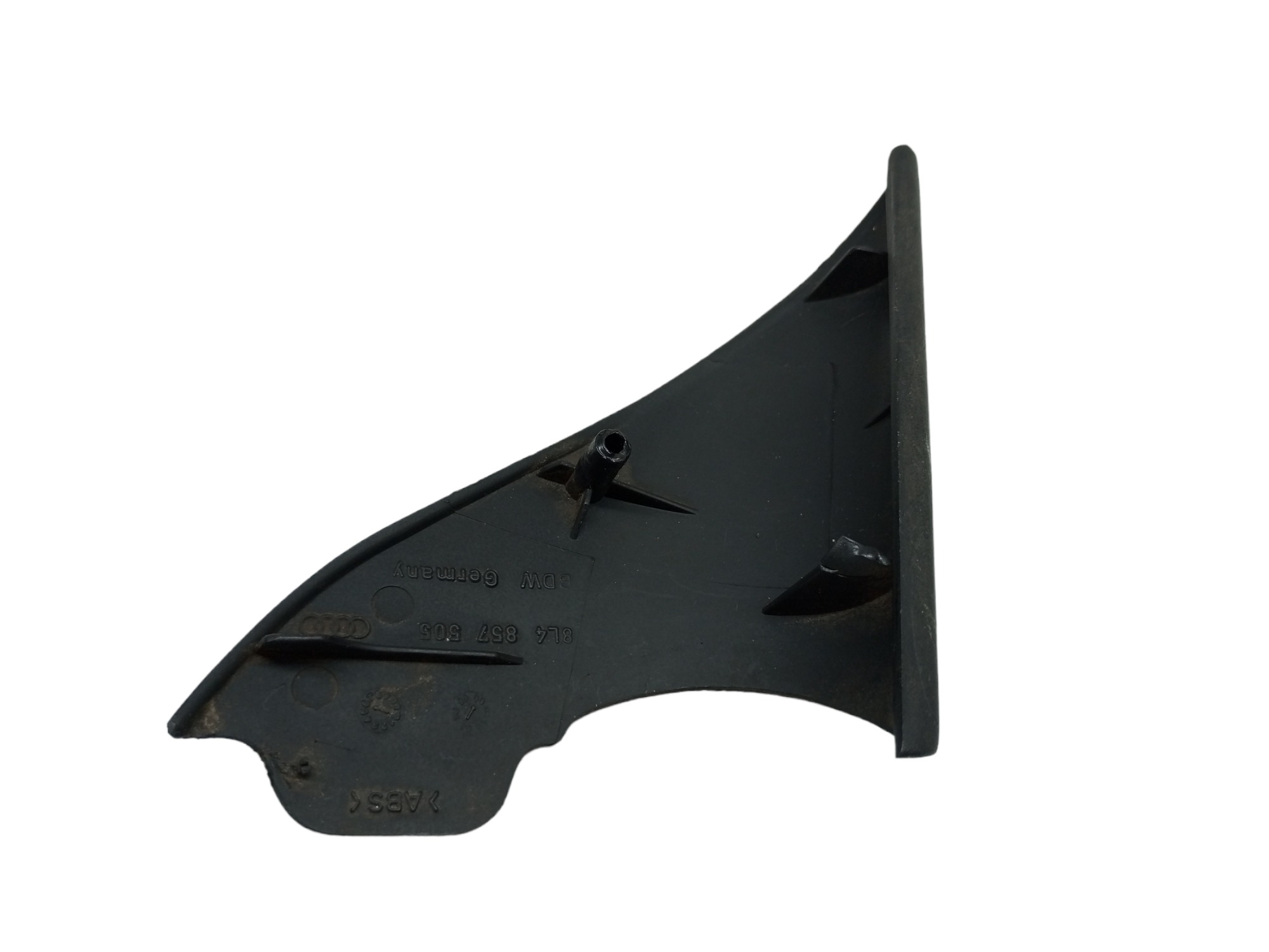 Moldura Interna Audi A3 97 98 99 2000 Retrovisor Esquerdo Preto 5