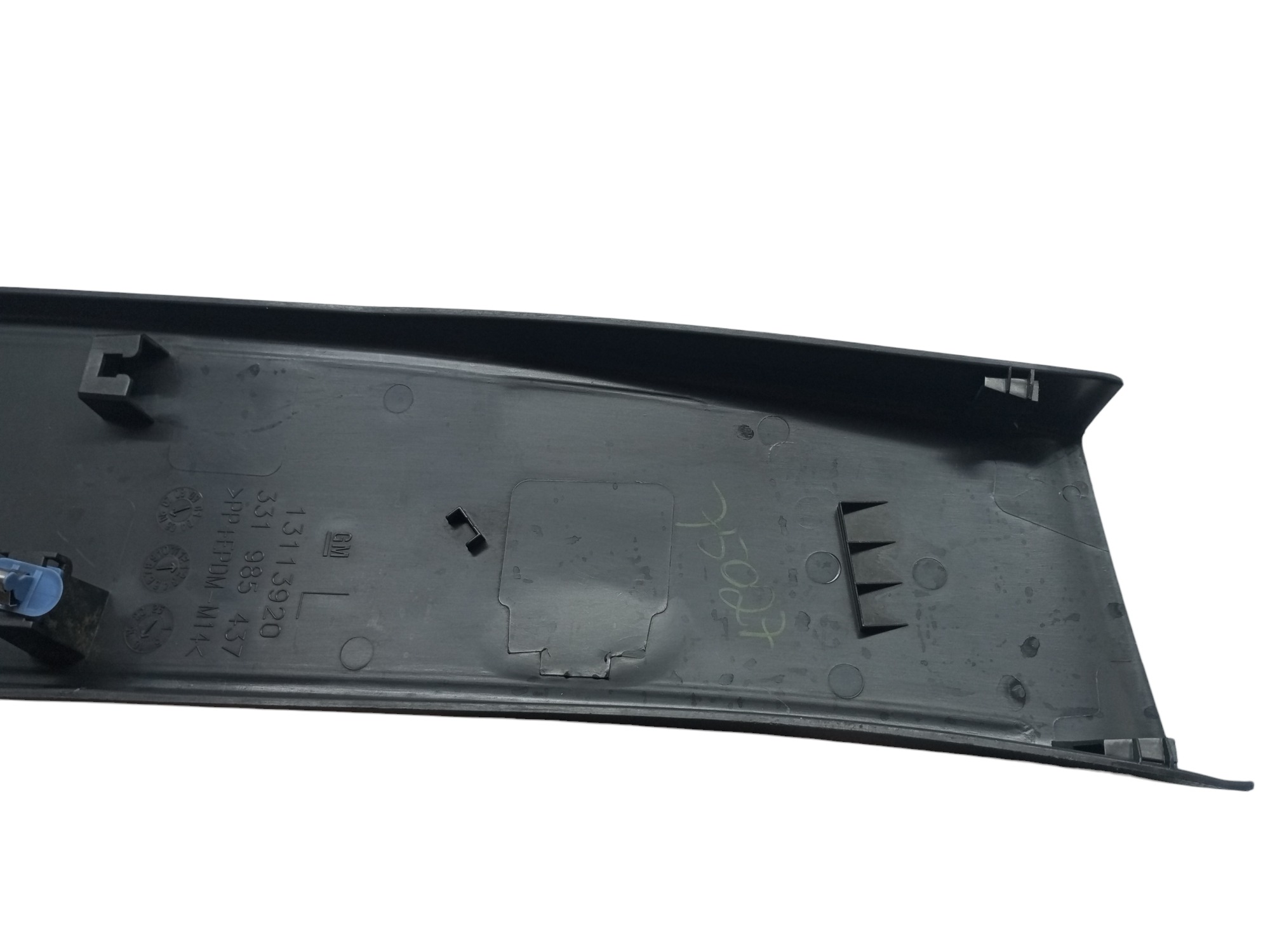 Coluna Central Inferior Esquerdo Vectra Chevrolet 2006 2008 Preto 6