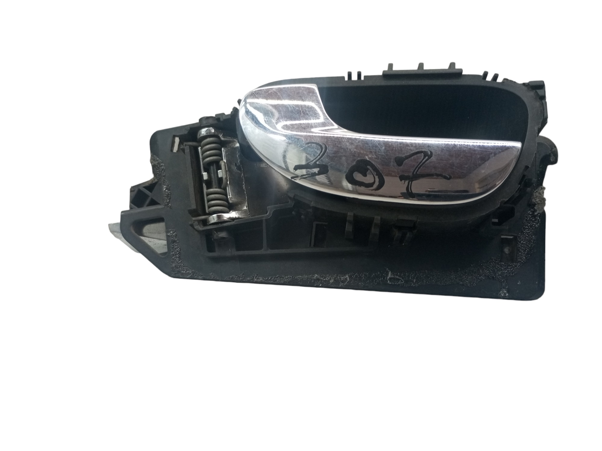 Macaneta Porta Peugeot 307 2007 2013  Dianteira Esquerda  Preto Traseira 2