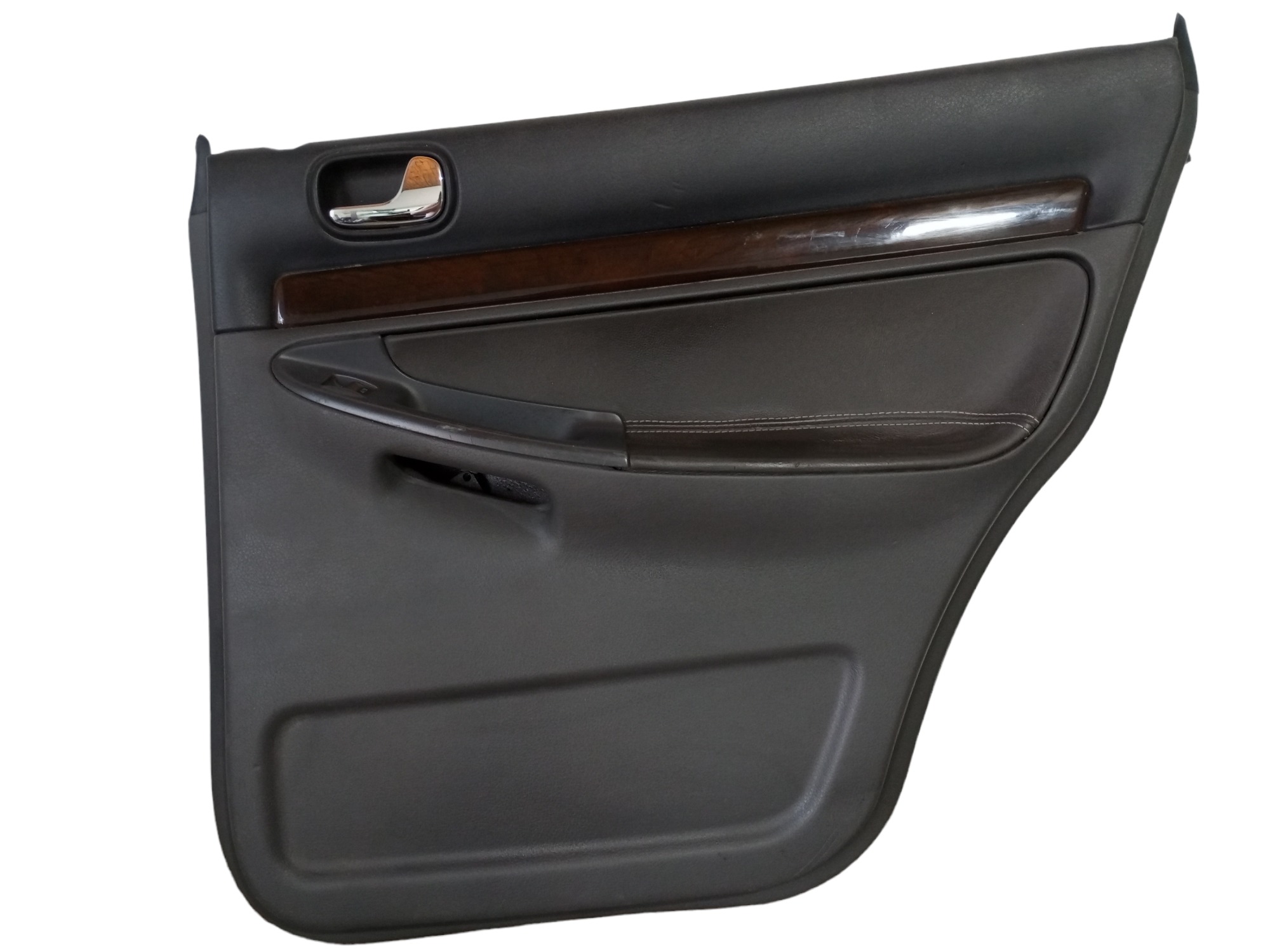 Forro Porta Audi A4 99 2000 2001 2002 Traseira Direita  Preto 1
