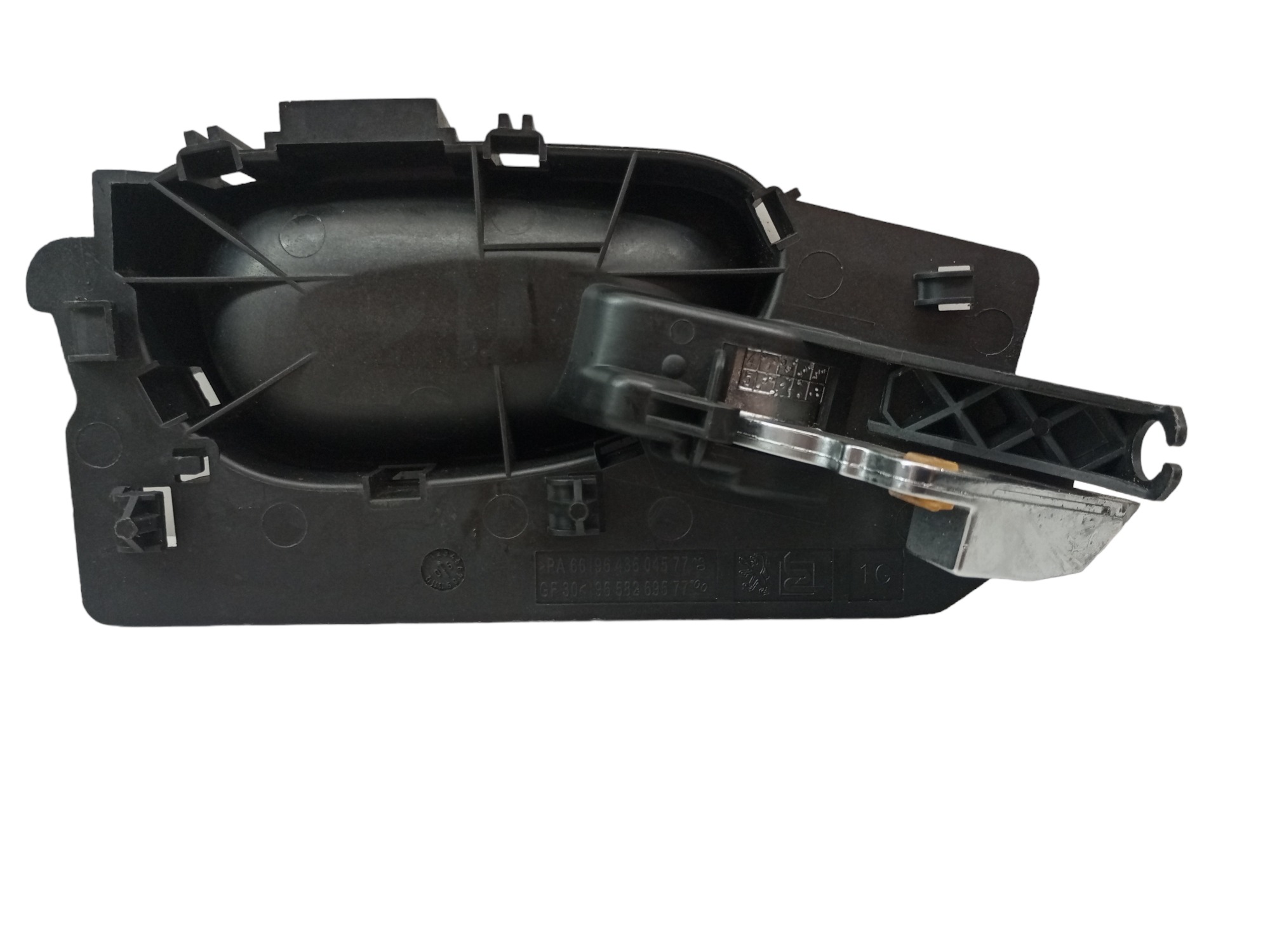 Macaneta Porta Peugeot 307 2007 2013 Traseira Esquerda  Preto Traseira 5