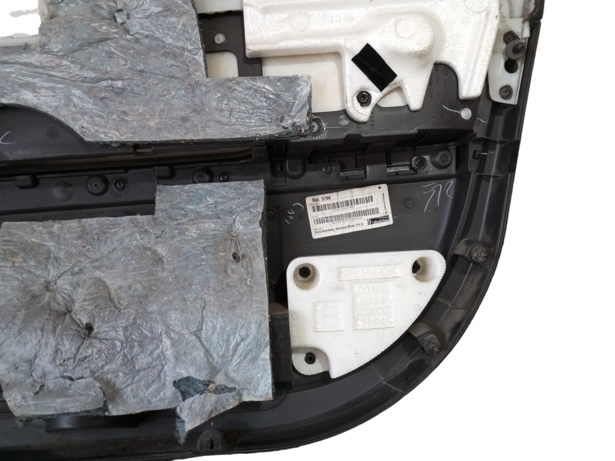 Forro Porta Ford Fusion 2007 2008 2009 Dianteira Esquerda  Preto 5