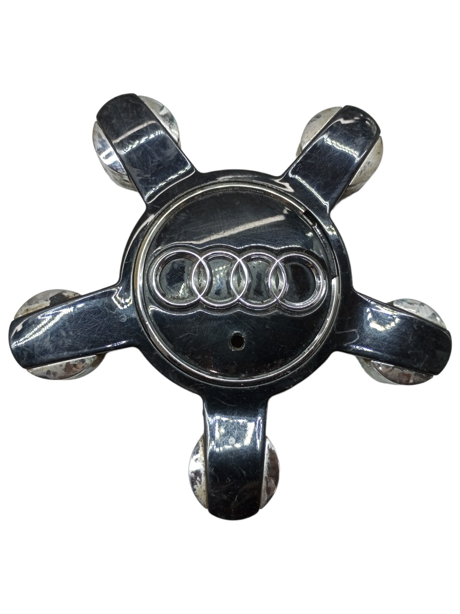 Miolo Calota Tampa Roda Audi A3 99 2000 2001 2002 2003  Preto 1