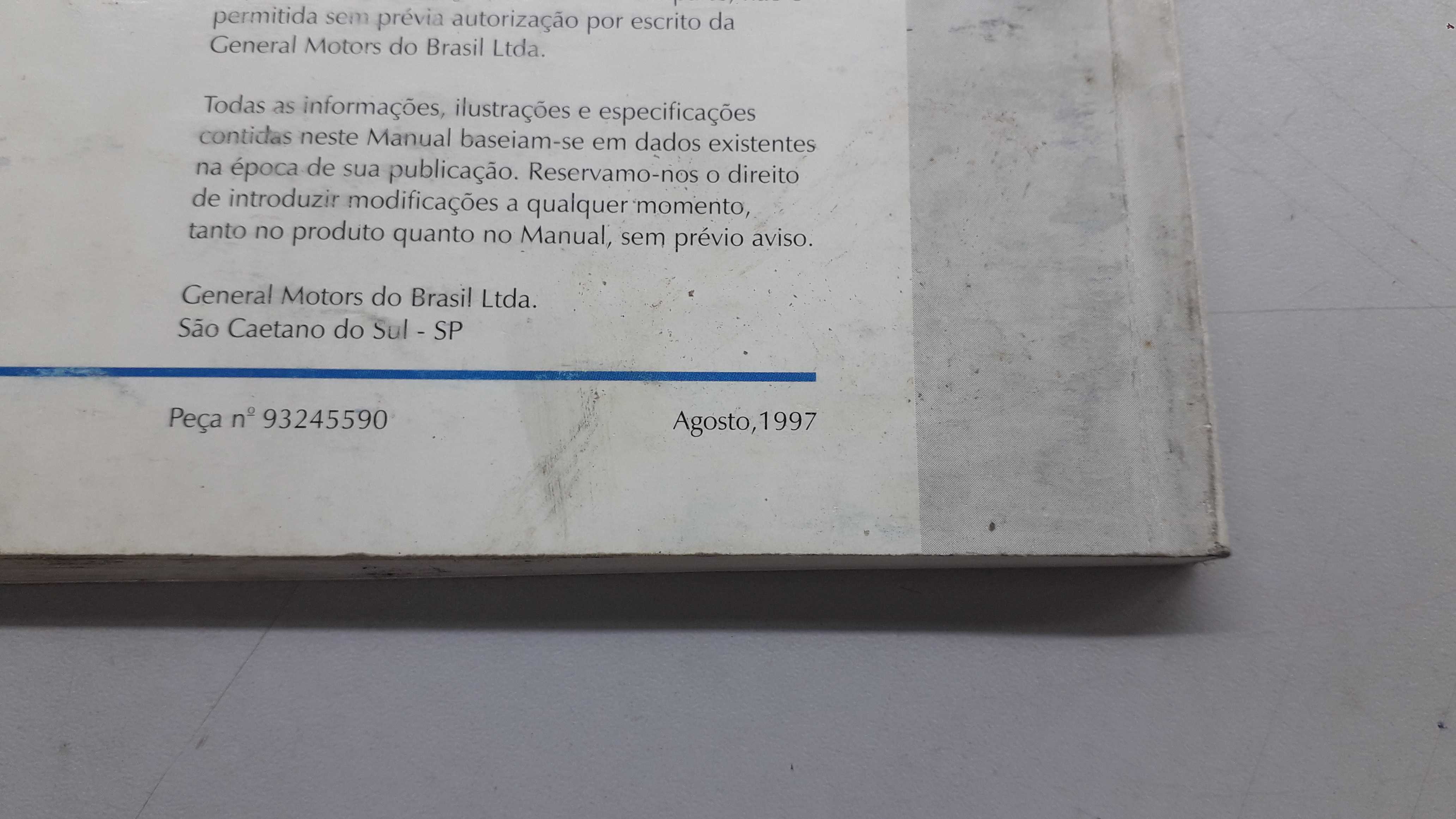Manual Do Proprietário Gm Corsa 3