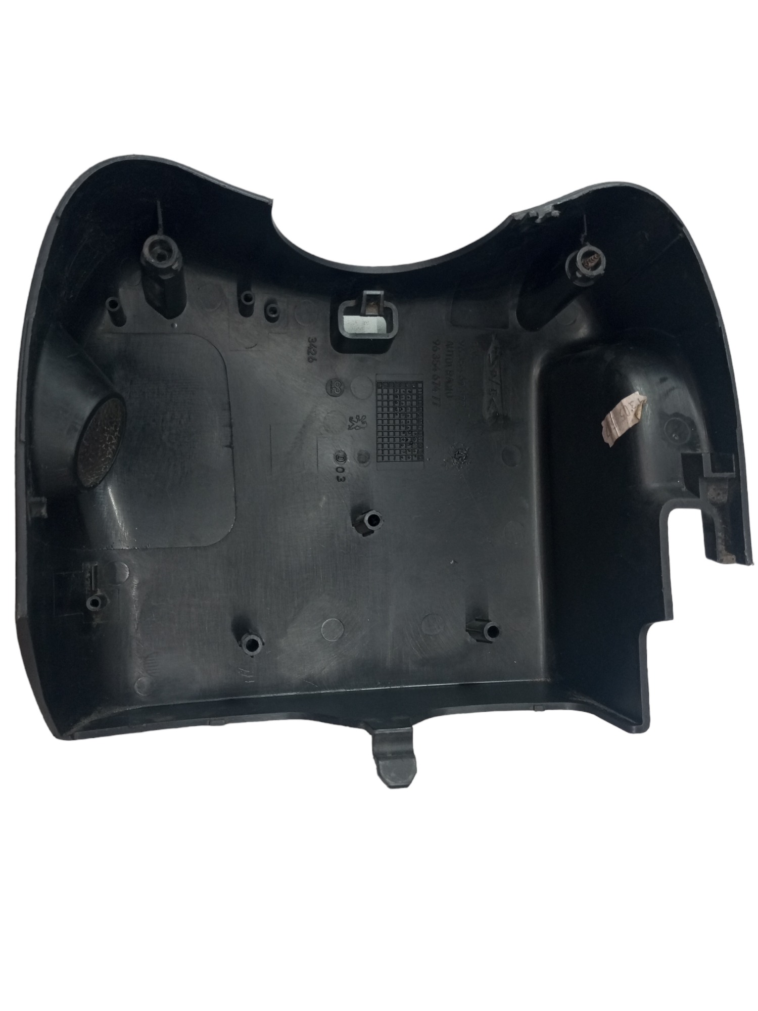 Coluna Direcao Moldura Inferior Chave Seta Peugeot 206 2004 Preto 3