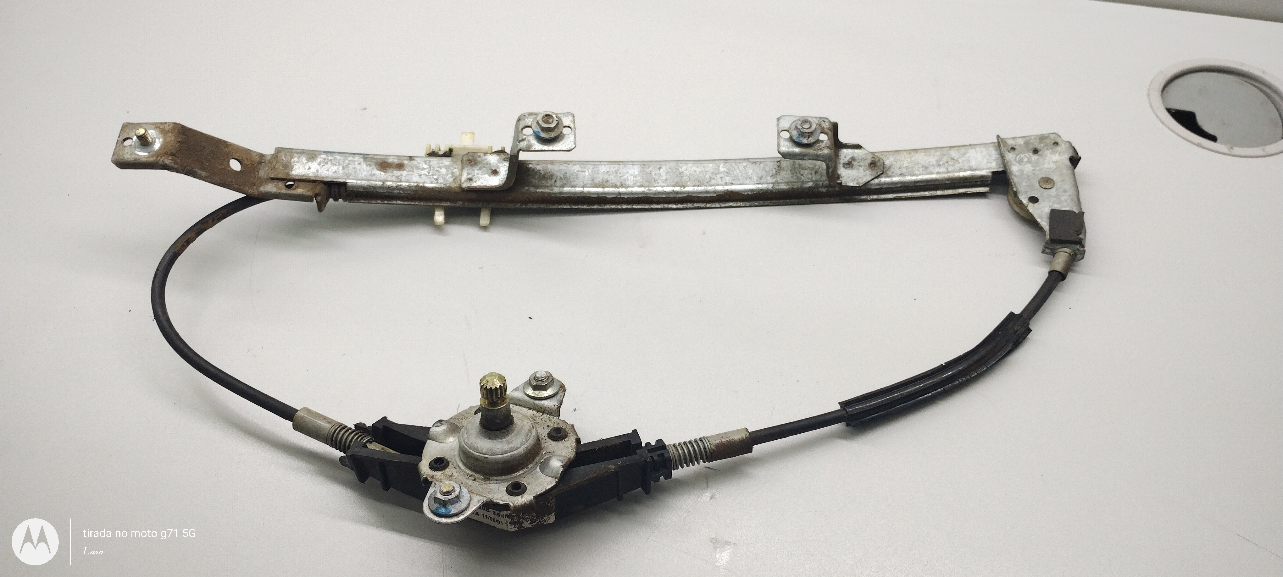 Máquina De Vidro Manual Traseiro Esquerdo Fiat Palio 98 1