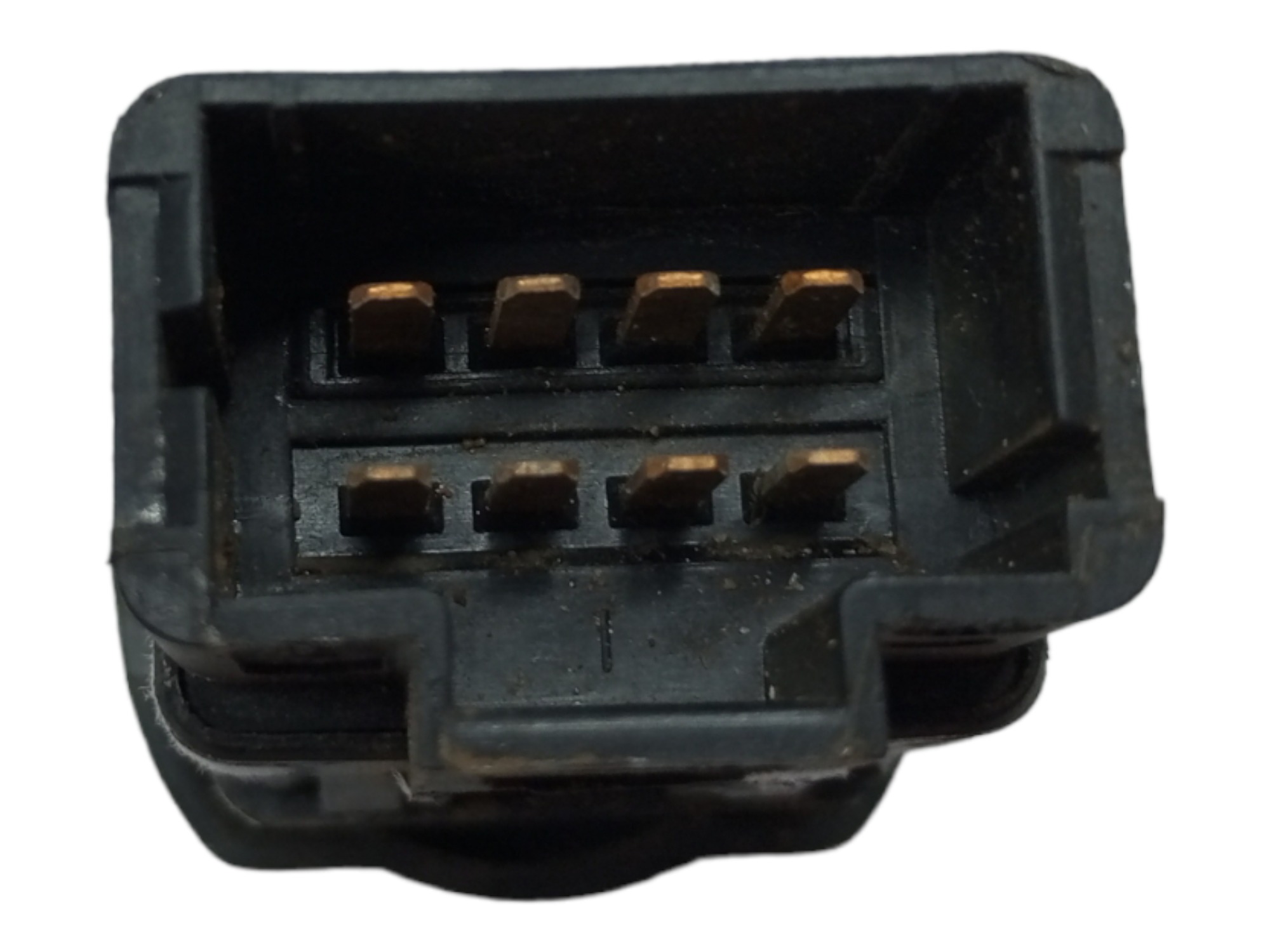 Botao Pisca Alerta Sandero 2009 2010 2011 2012 Renault  Preto 6