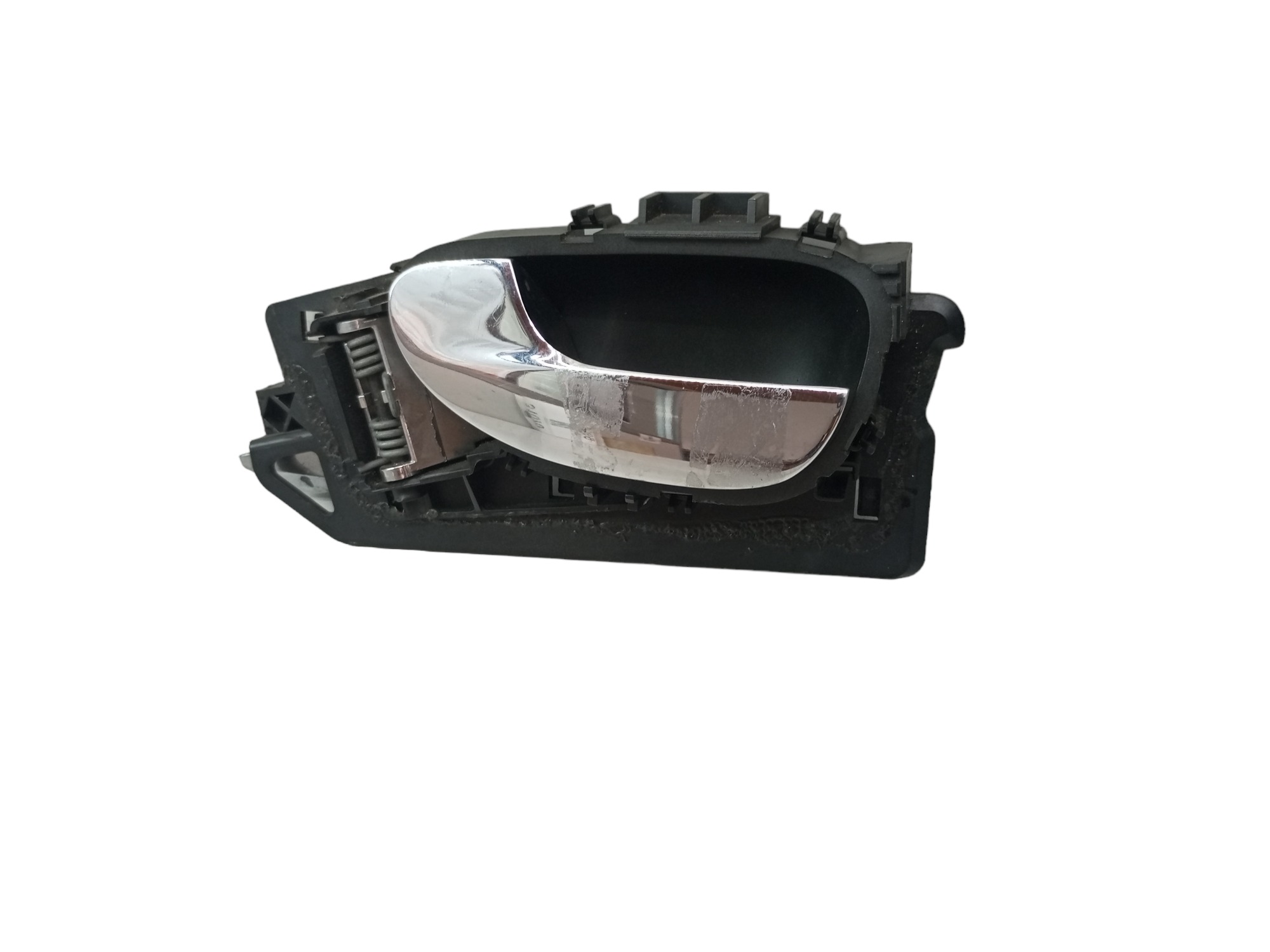 Macaneta Porta Peugeot 307 2007 2013 Traseira Esquerda  Preto Traseira 1