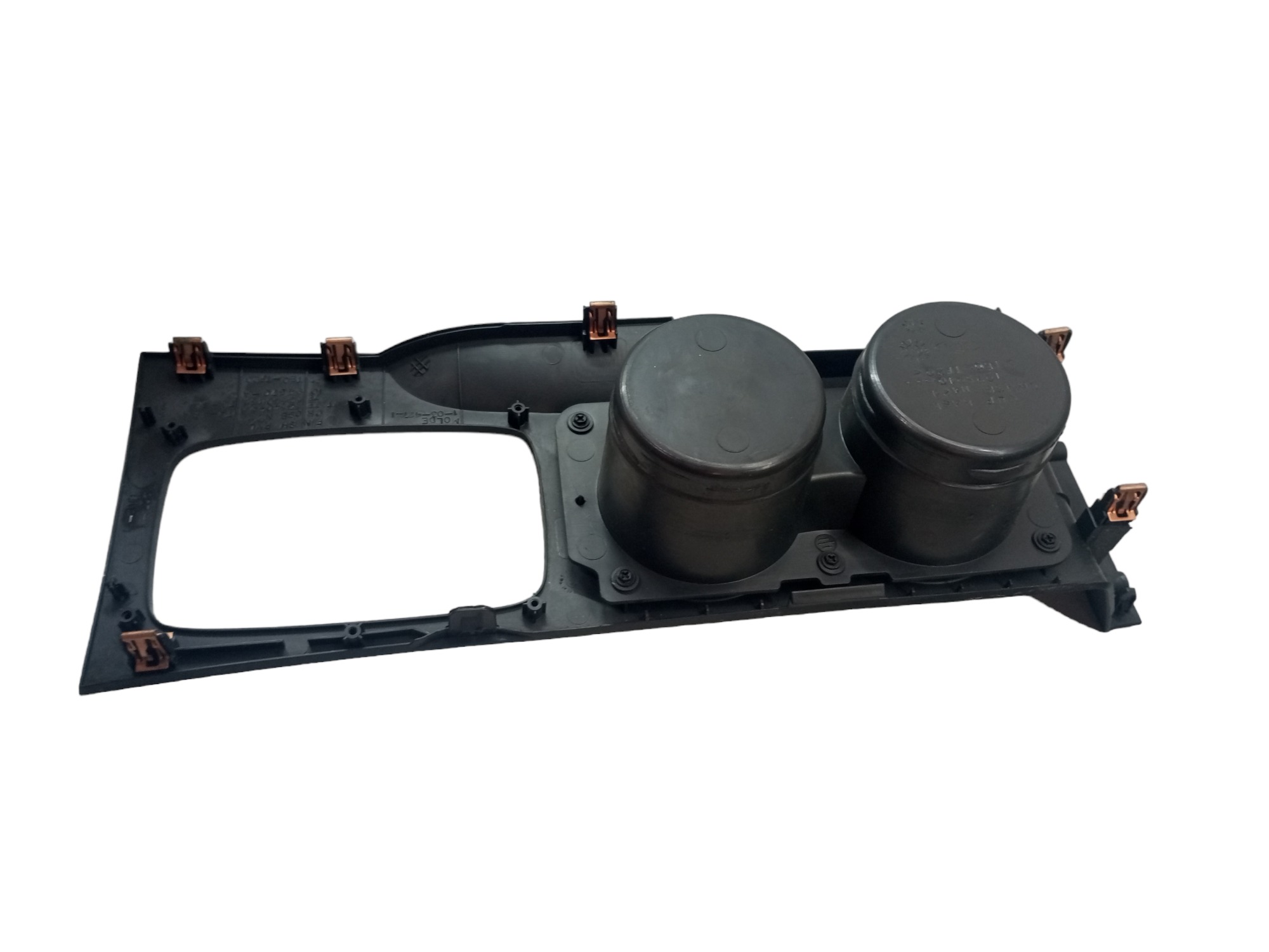 Moldura Porta Copos Console Ford Fusion 2008 2009 2010 Preto 3