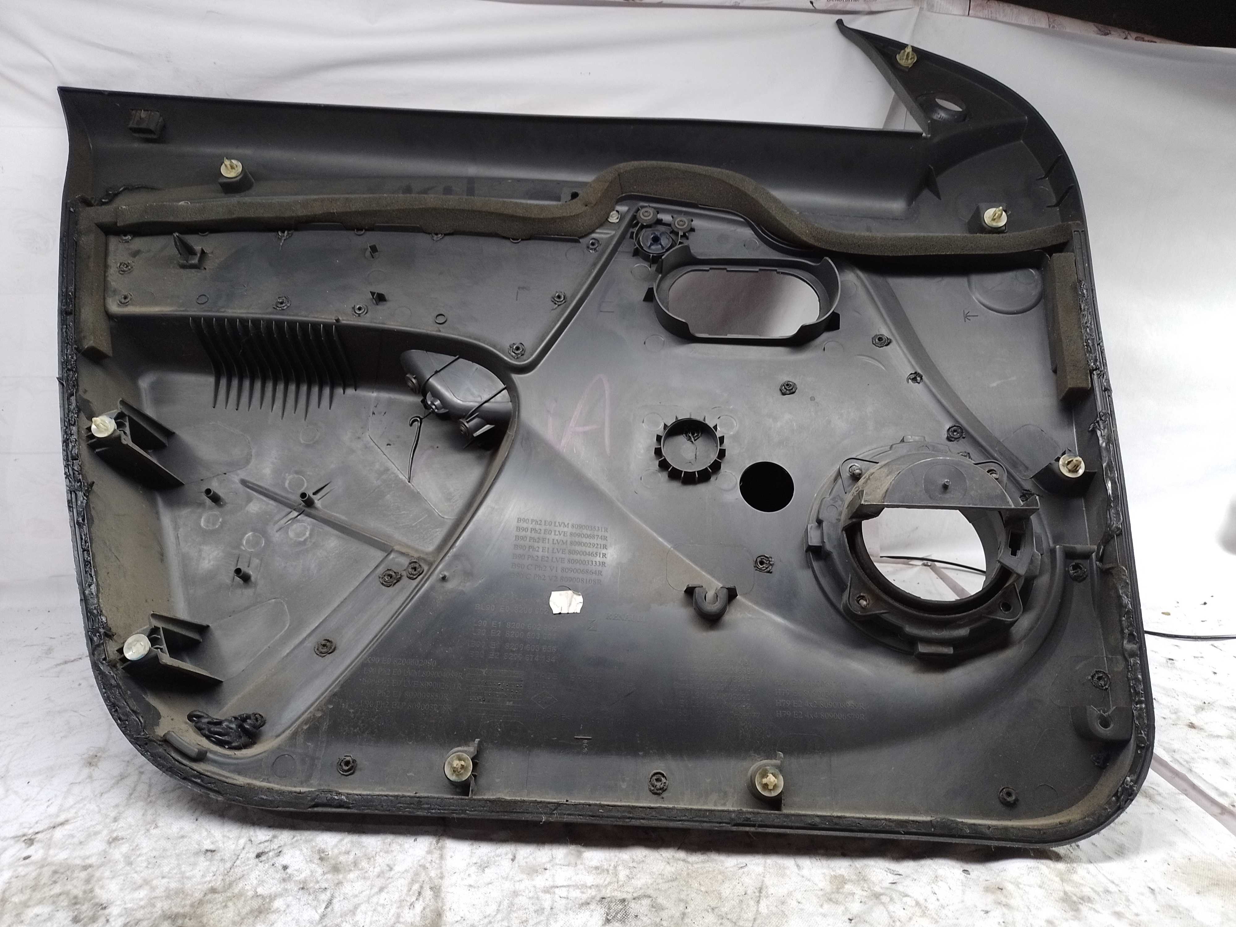 Forro De Porta Dianteiro Direito Renault Logan/sandero 2