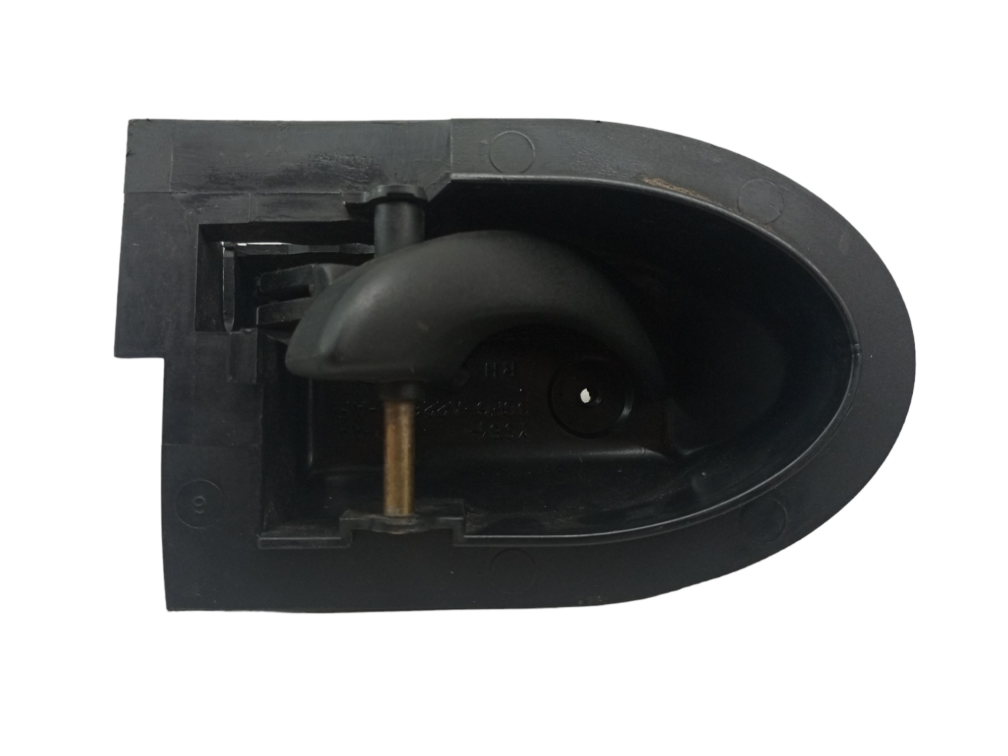 Macaneta Porta Ford Fiesta Courier 96 2002 Traseira Direita  Preto Traseira 2