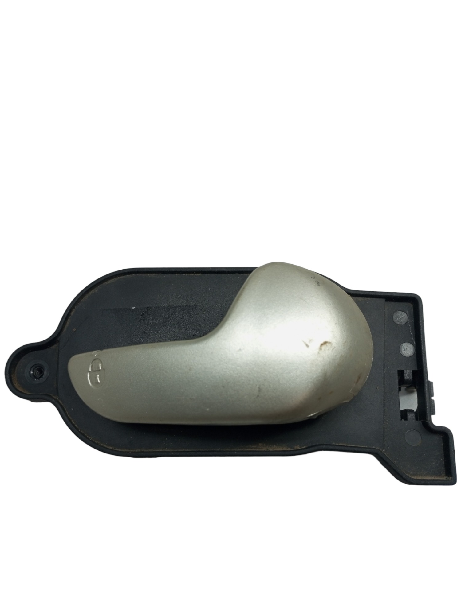 Macaneta Interna Porta Traseira Direita Ford Fiesta 2006  Cinza Dianteira 1