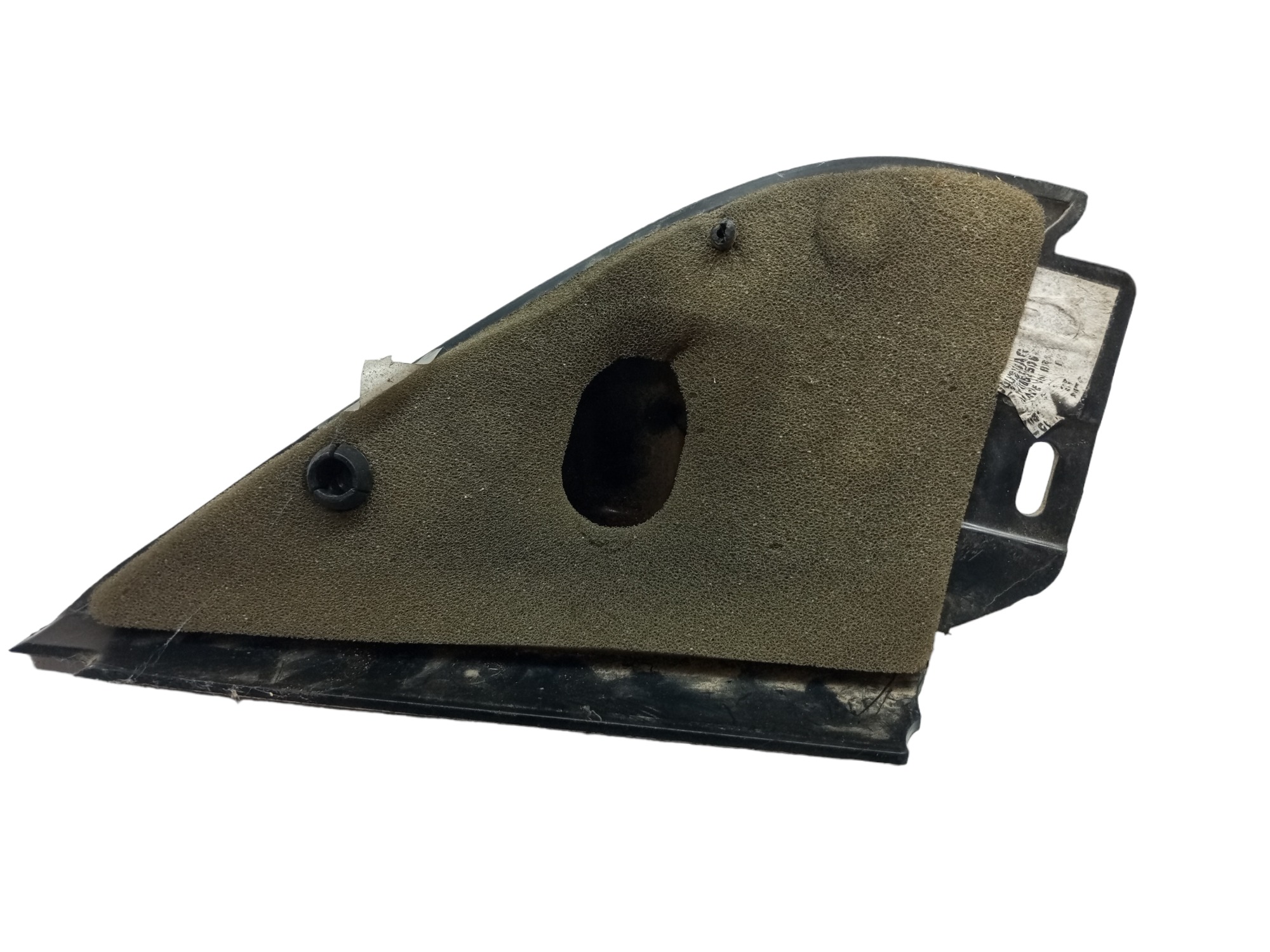 Moldura Interna Retrovisor Gol Vw 96 97 98 99 Lado Direito  Preto 6