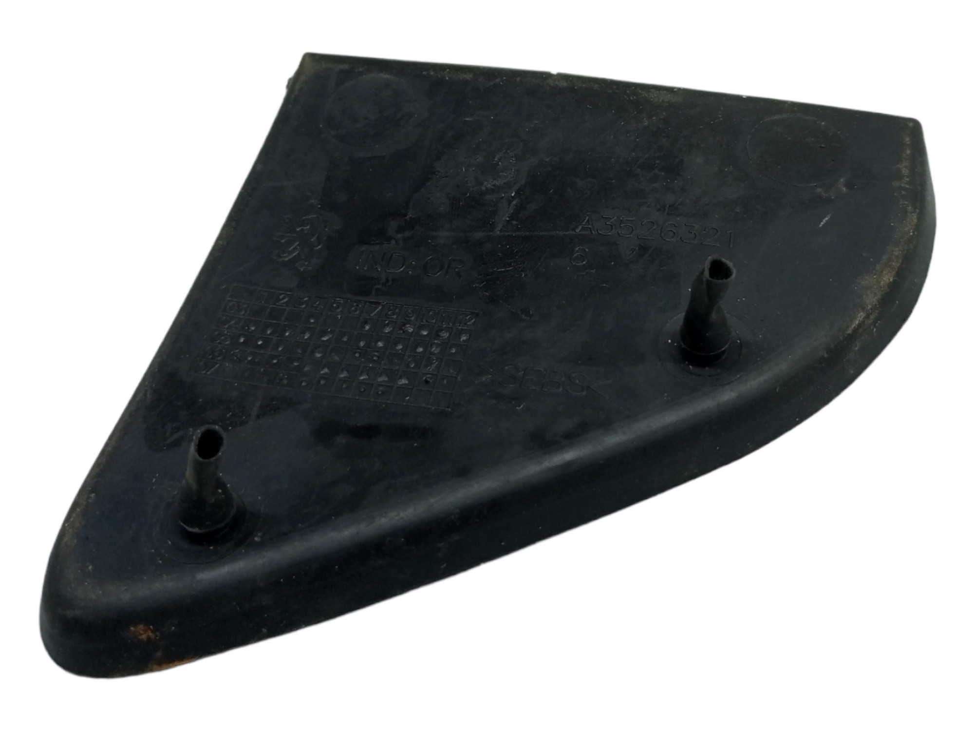 Borracha Protecao Porta Copo Peugeot 307 2007 2008 2009  Preto 4