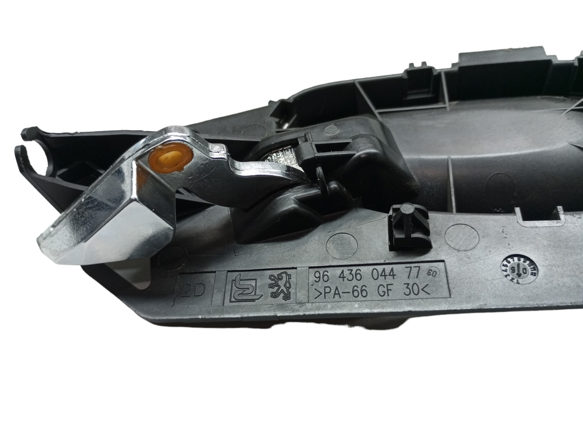 Macaneta Interna Peugeot 307 2006 2012 Traseira Direita Preto Traseira 3