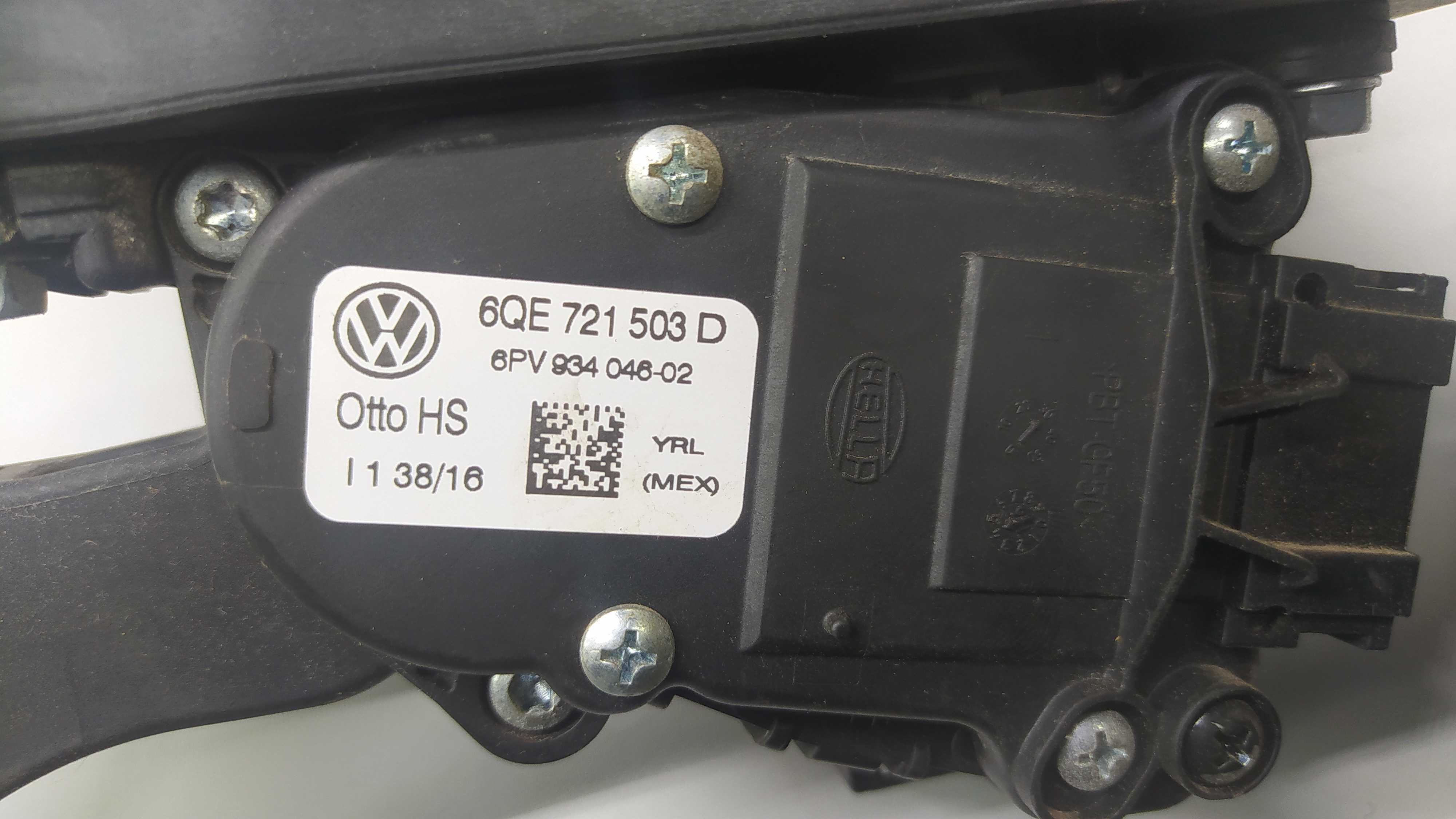 Pedal De Freio Acelerador Com Suporte Vw Gol G7 3