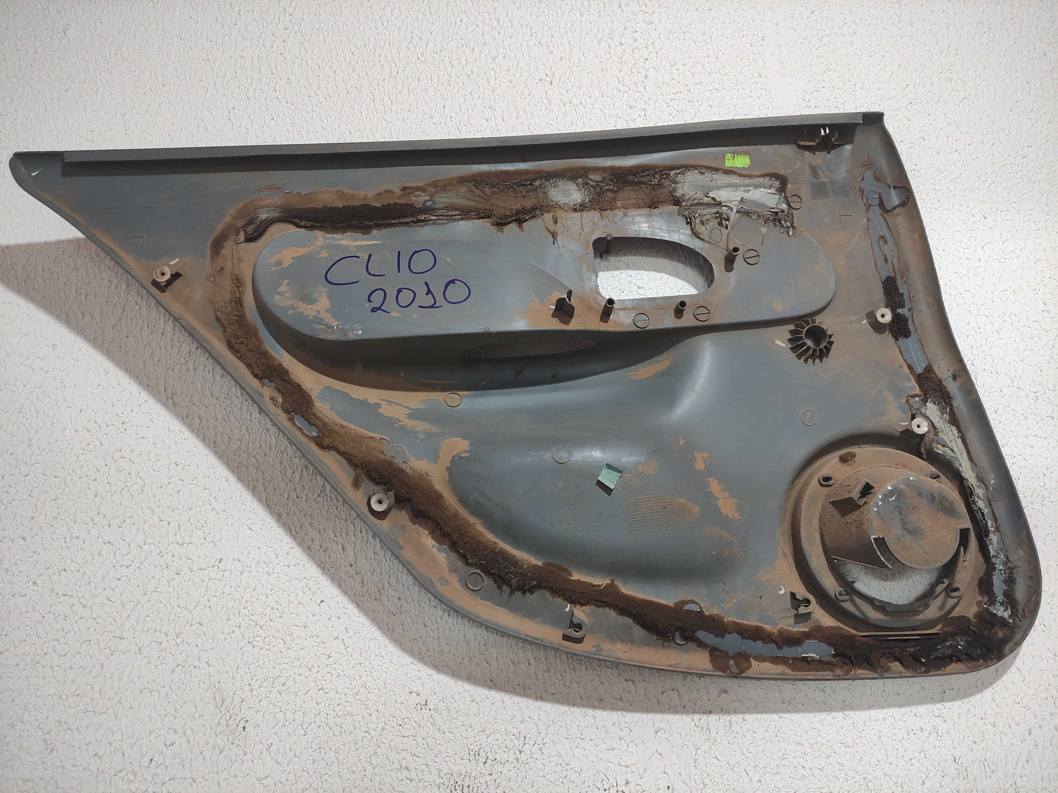 Forro De Porta Traseira Direita Clio 2010 2