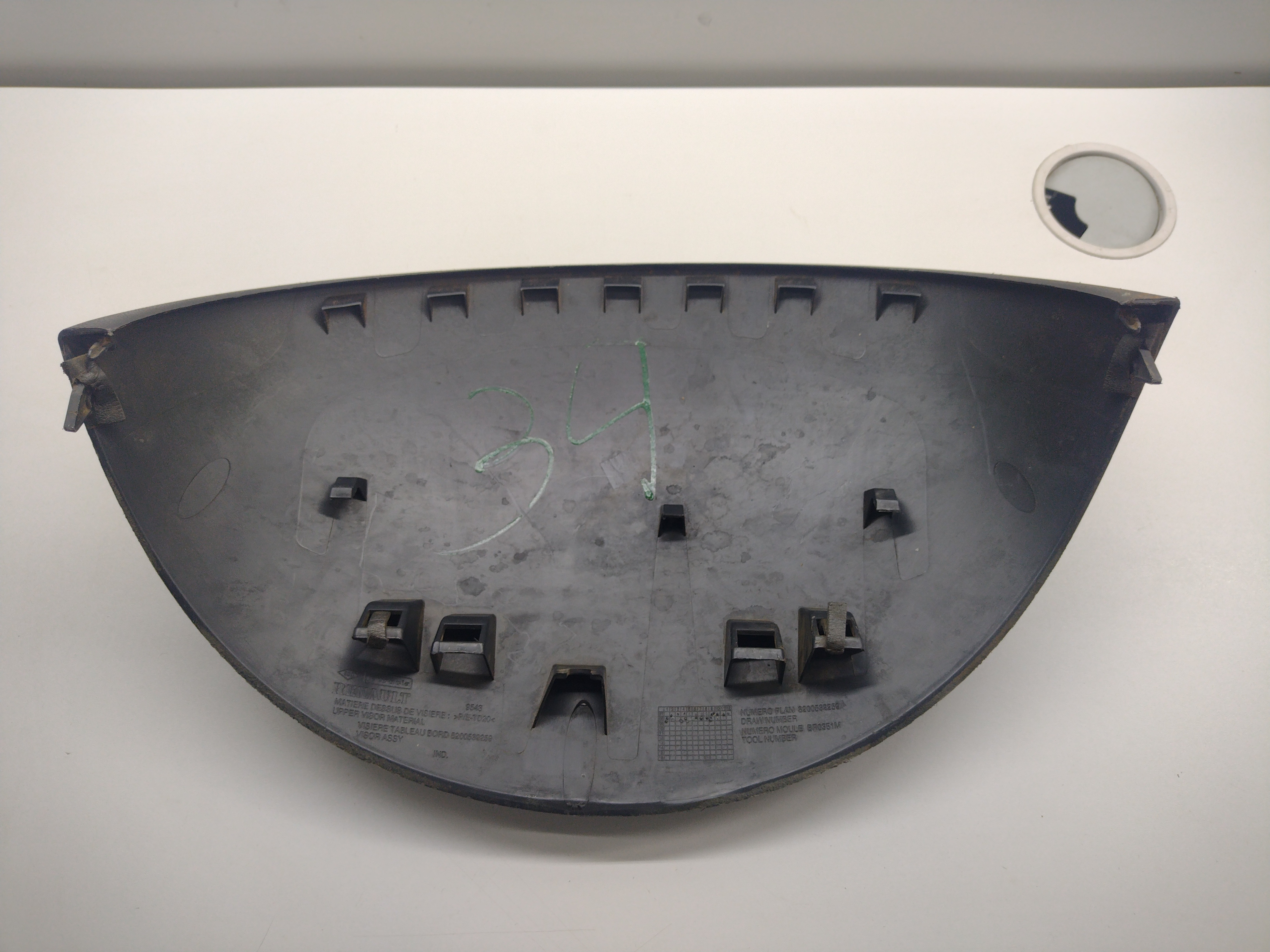 Moldura Painel De Instrumentos Renault Logan/sandero 07/12 3