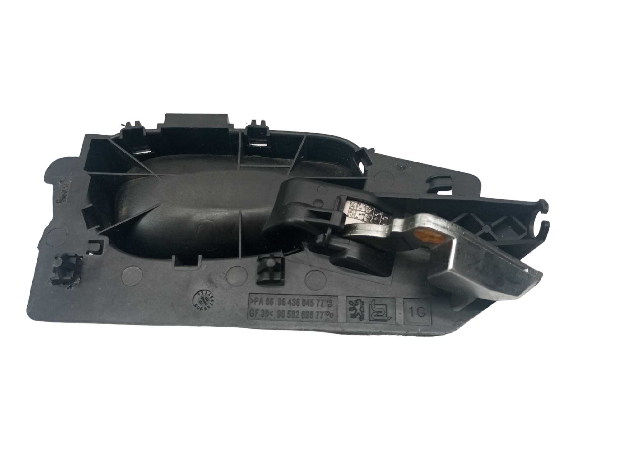 Macaneta Porta Peugeot 307 2007 2013 Dianteira Esquerda  Preto Traseira 5