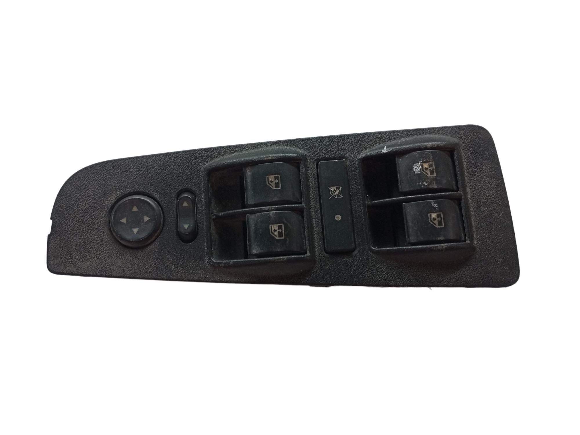 Moldura Botao Vidro Eletrico Fiat Palio 2009 2012  Trava 1