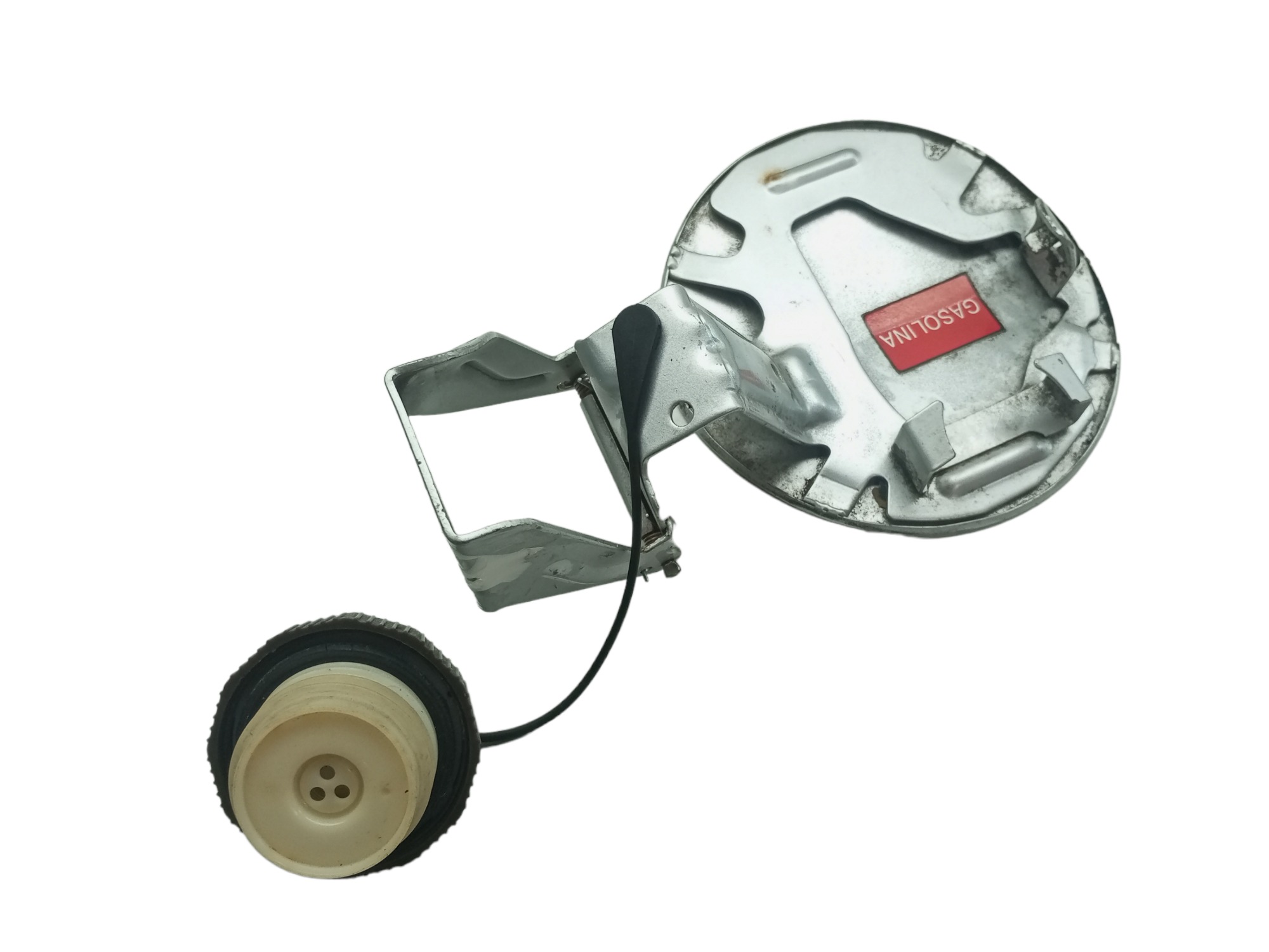 Portinhola Tampa Tanque Combustivel Jac J3 2013 2014 Turin Prata 2013 6