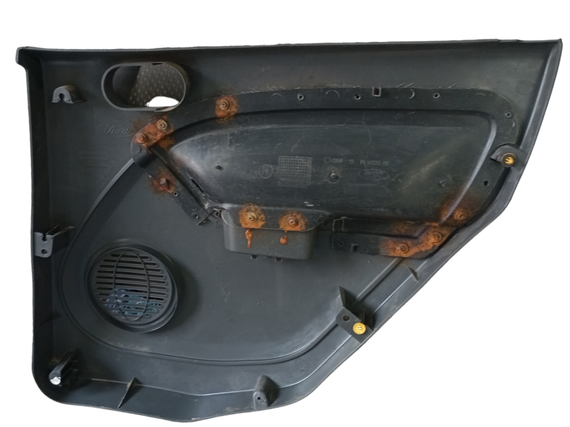 Forro De Porta Ford Fiesta Traseiro Esquerdo 2010 2013  Preto 5