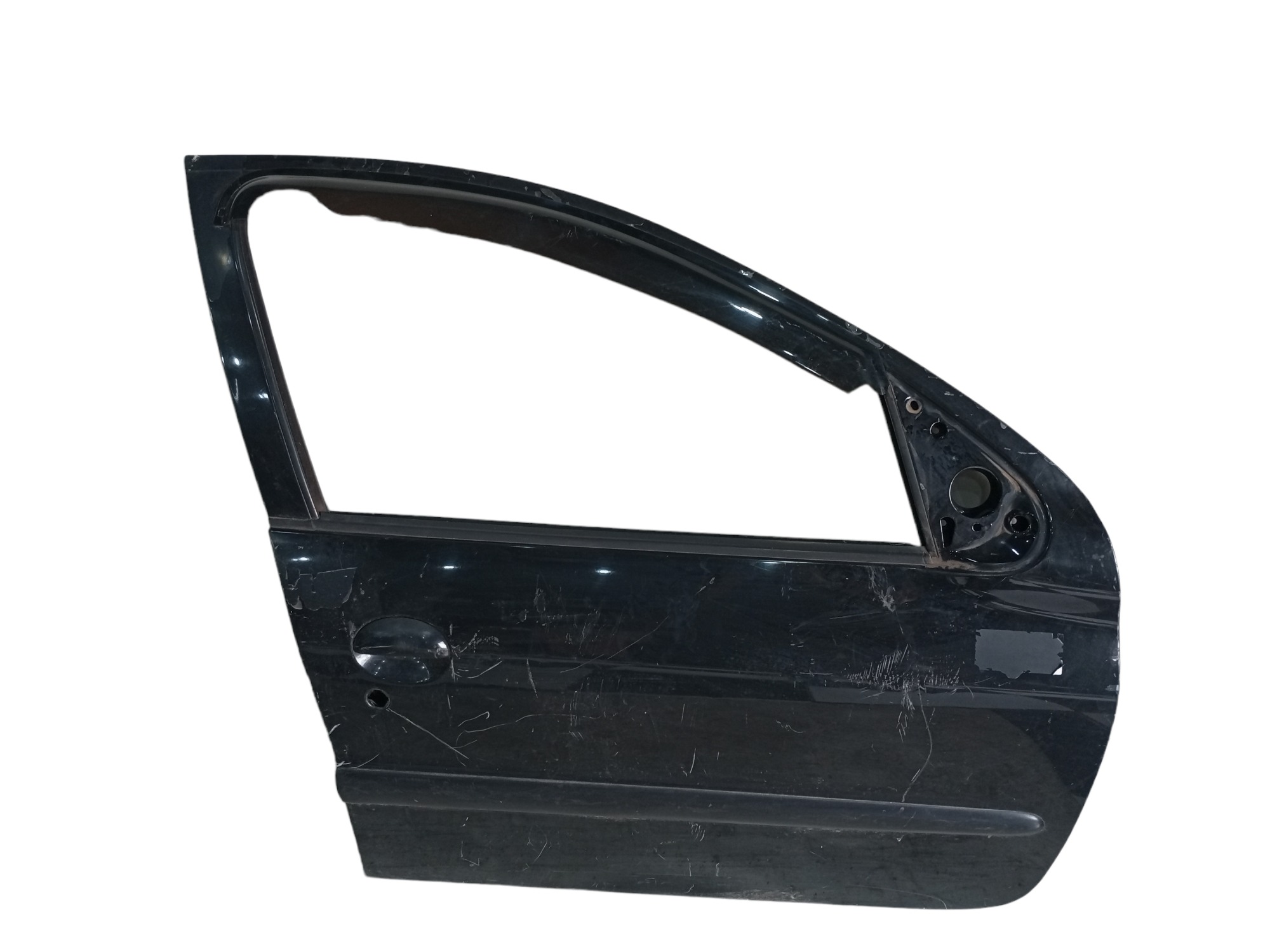 Porta Clio 2001 2002 2003 2004 2005 2010 Dianteira Direita  Dianteira Direito Preto 3