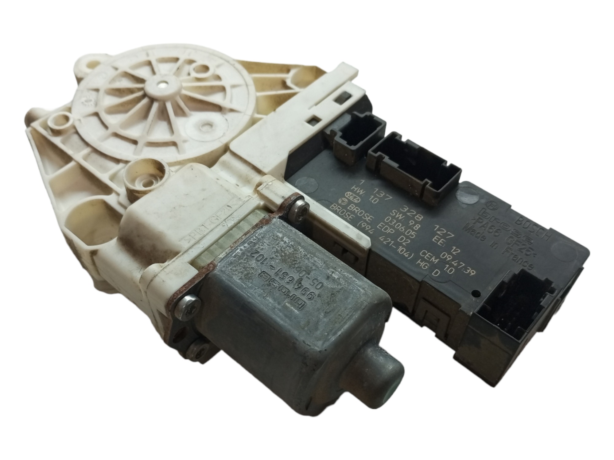 Motor Maquina Vidro Peugeot 407 2008 2009 Traseira Esquerda 4