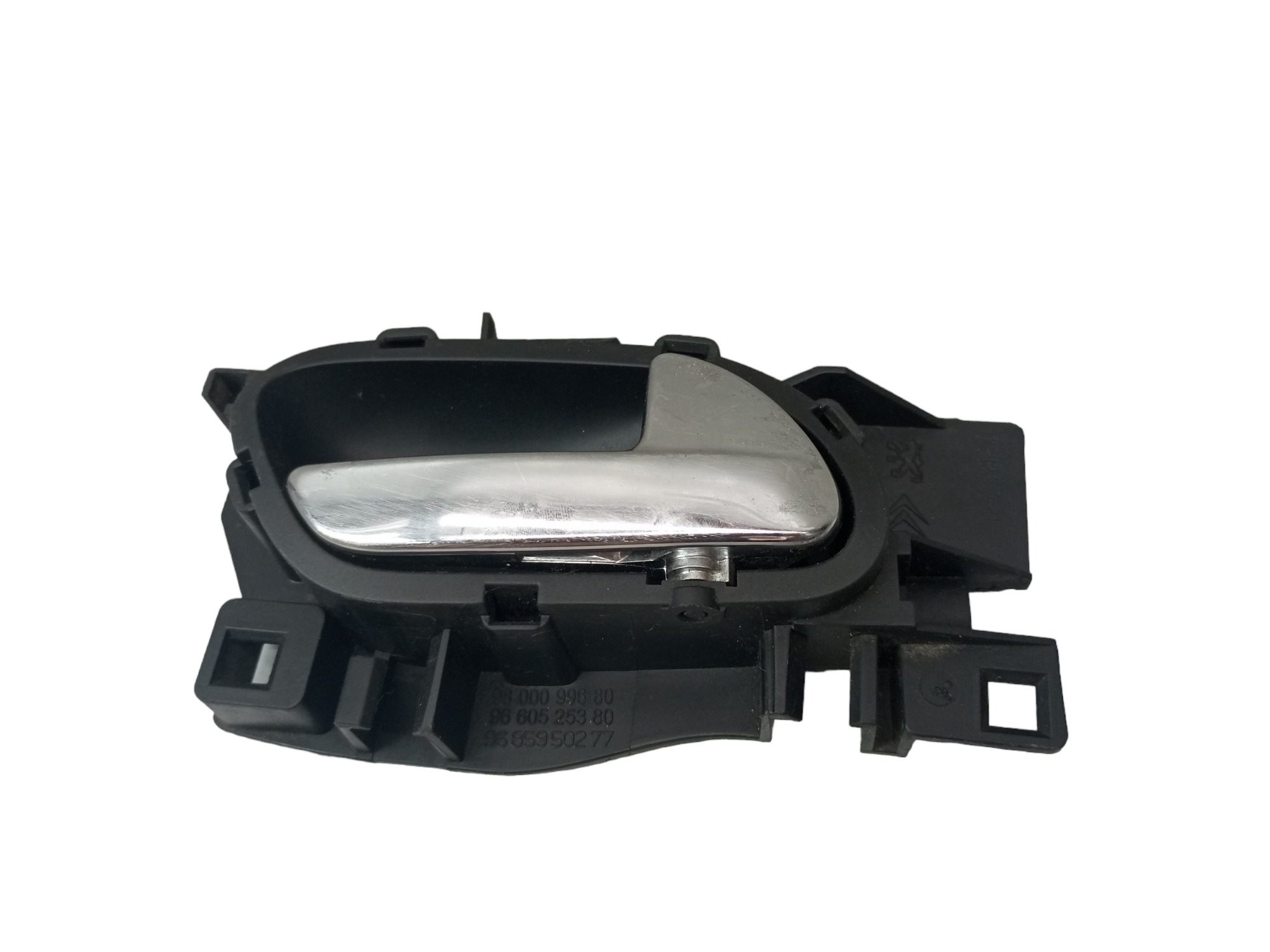 Macaneta Puxador Porta Peugeot 308 2013 Traseira Direita  Preto Traseira 2