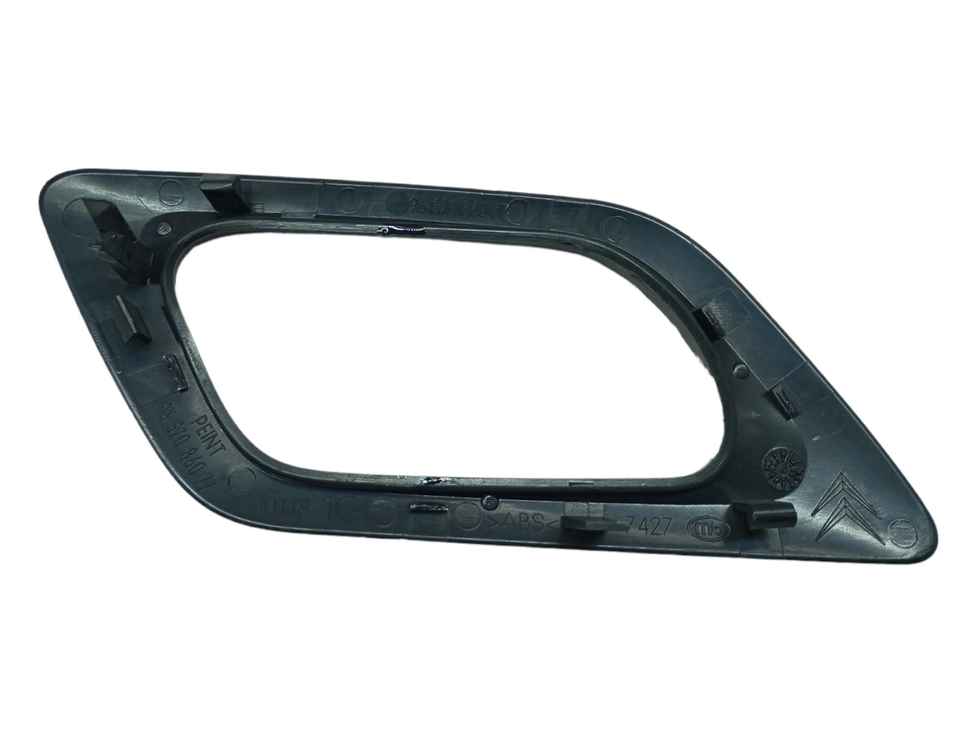 Moldura Macaneta Interna C4 Pallas 2007 2009 2012 Esquerda Preto Dianteira 2